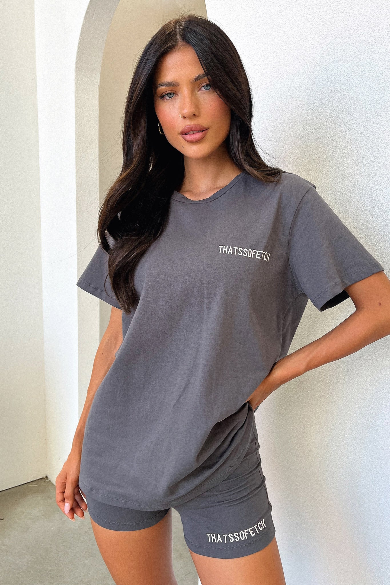 Jaska Bike Shorts - Charcoal - XTXFMF