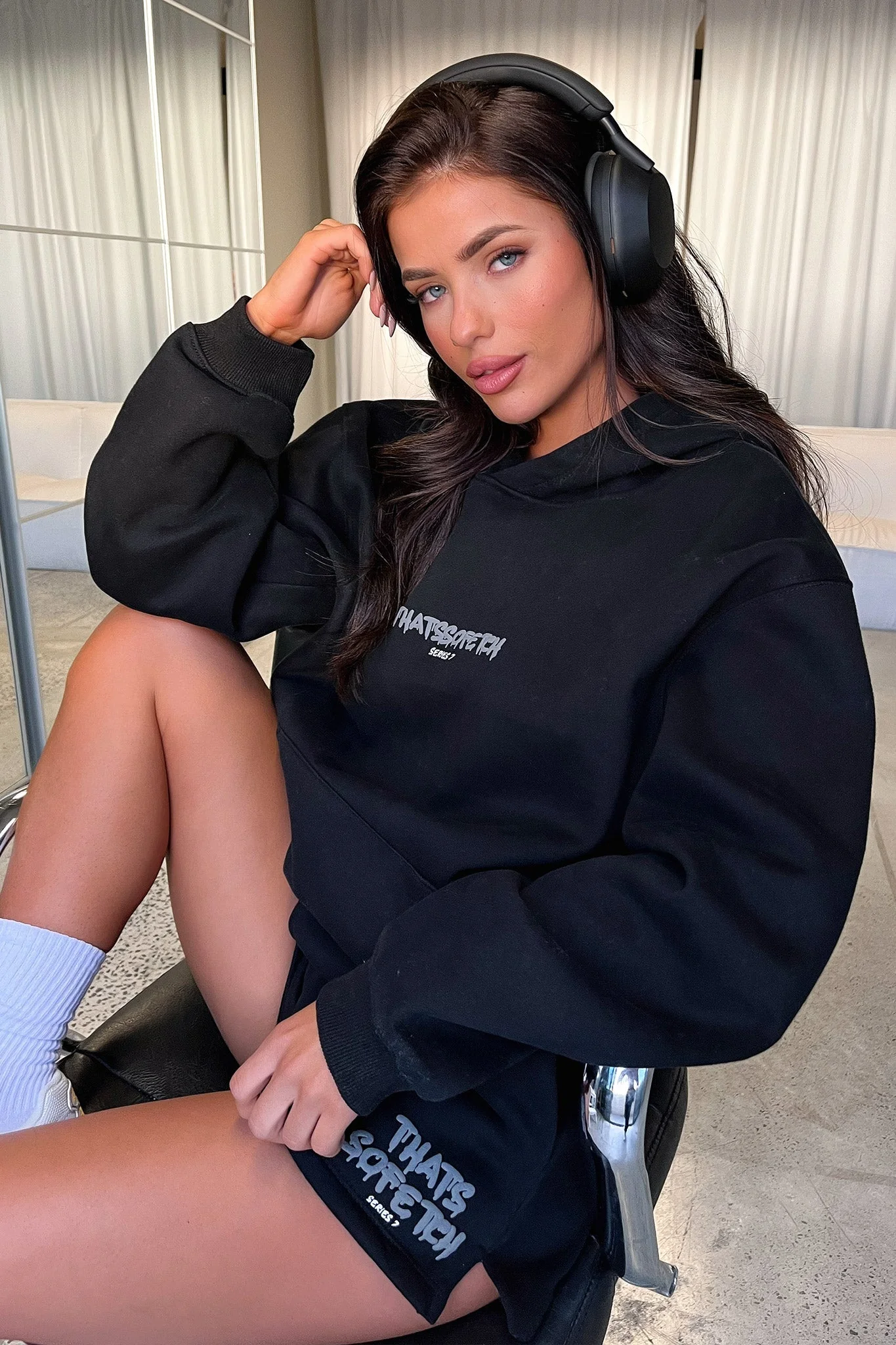 Series 7 Hoodie - Black - XTXFMF