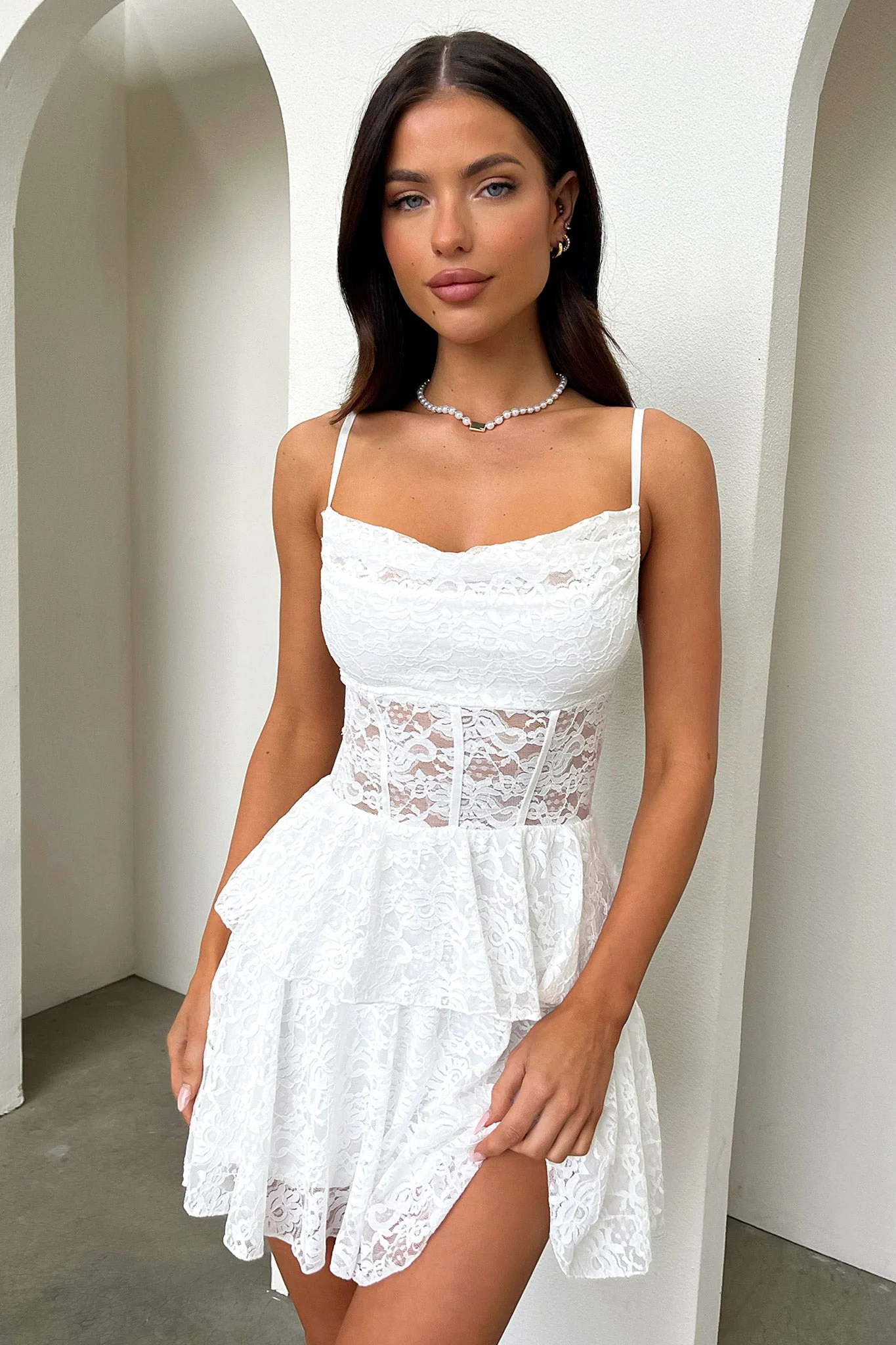 Bloom Dress - White - XTXFMF