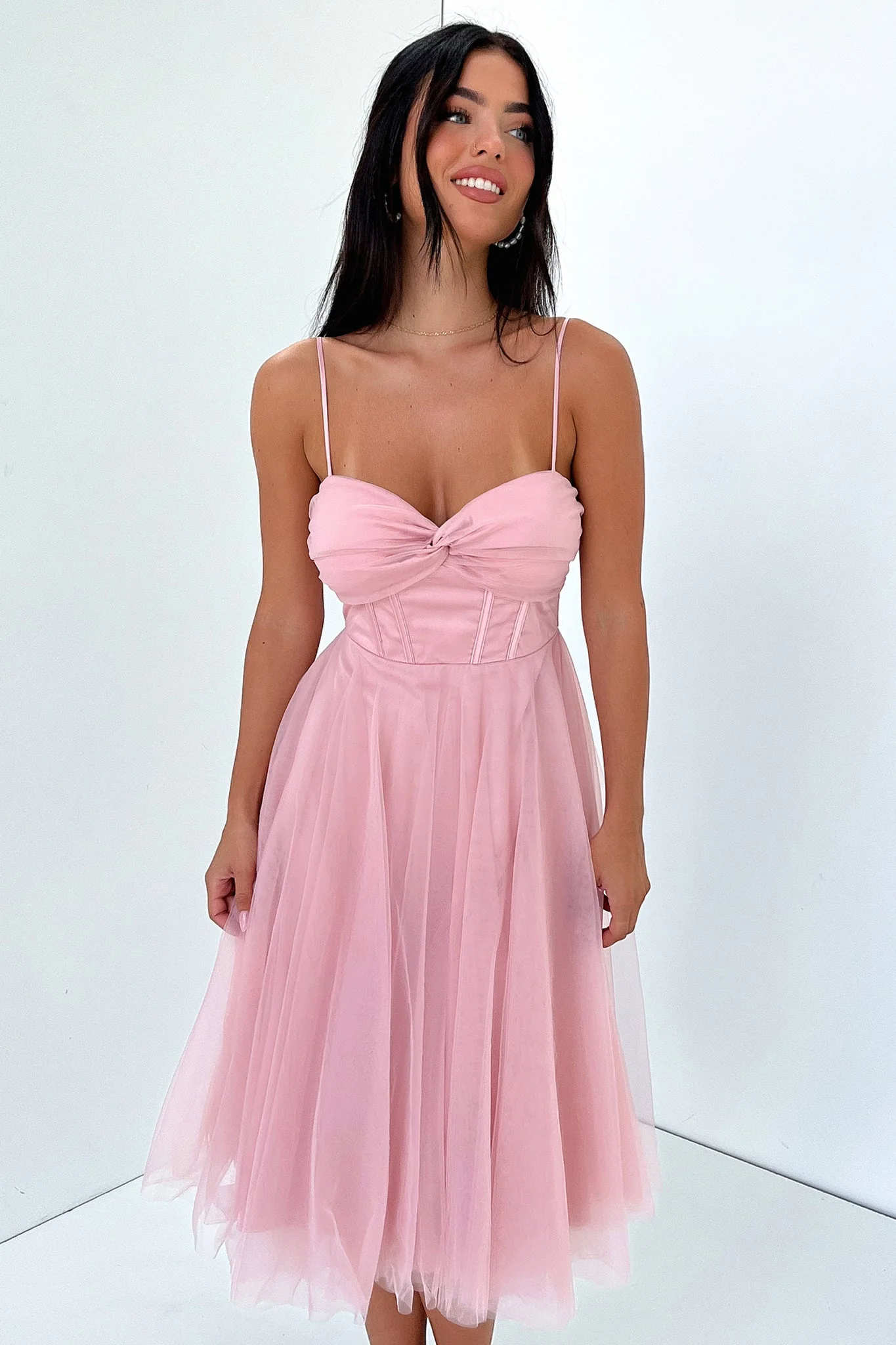 Angelique Dress - Pink - XTXFMF