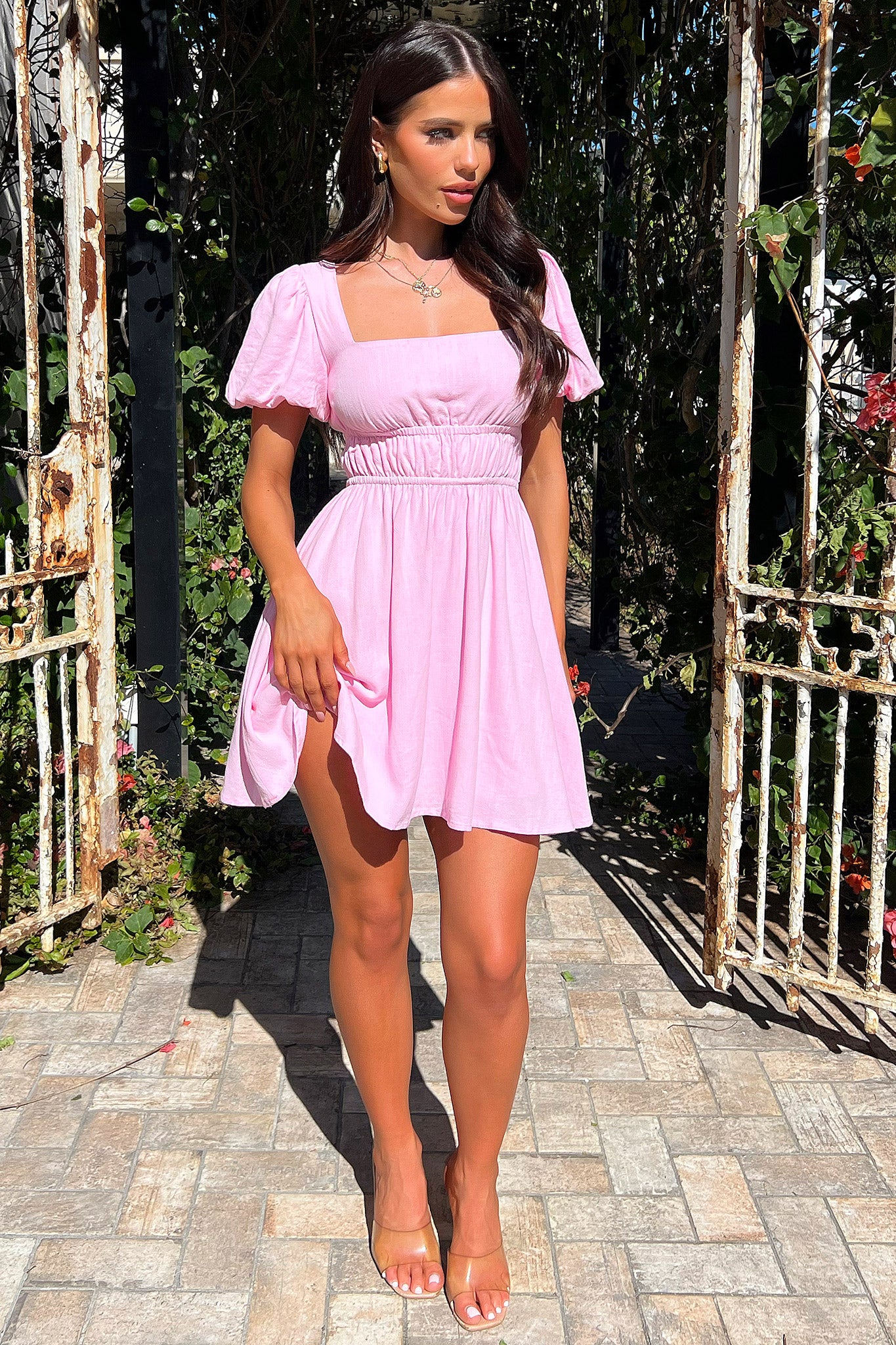 Whitney Dress - Pink - XTXFMF