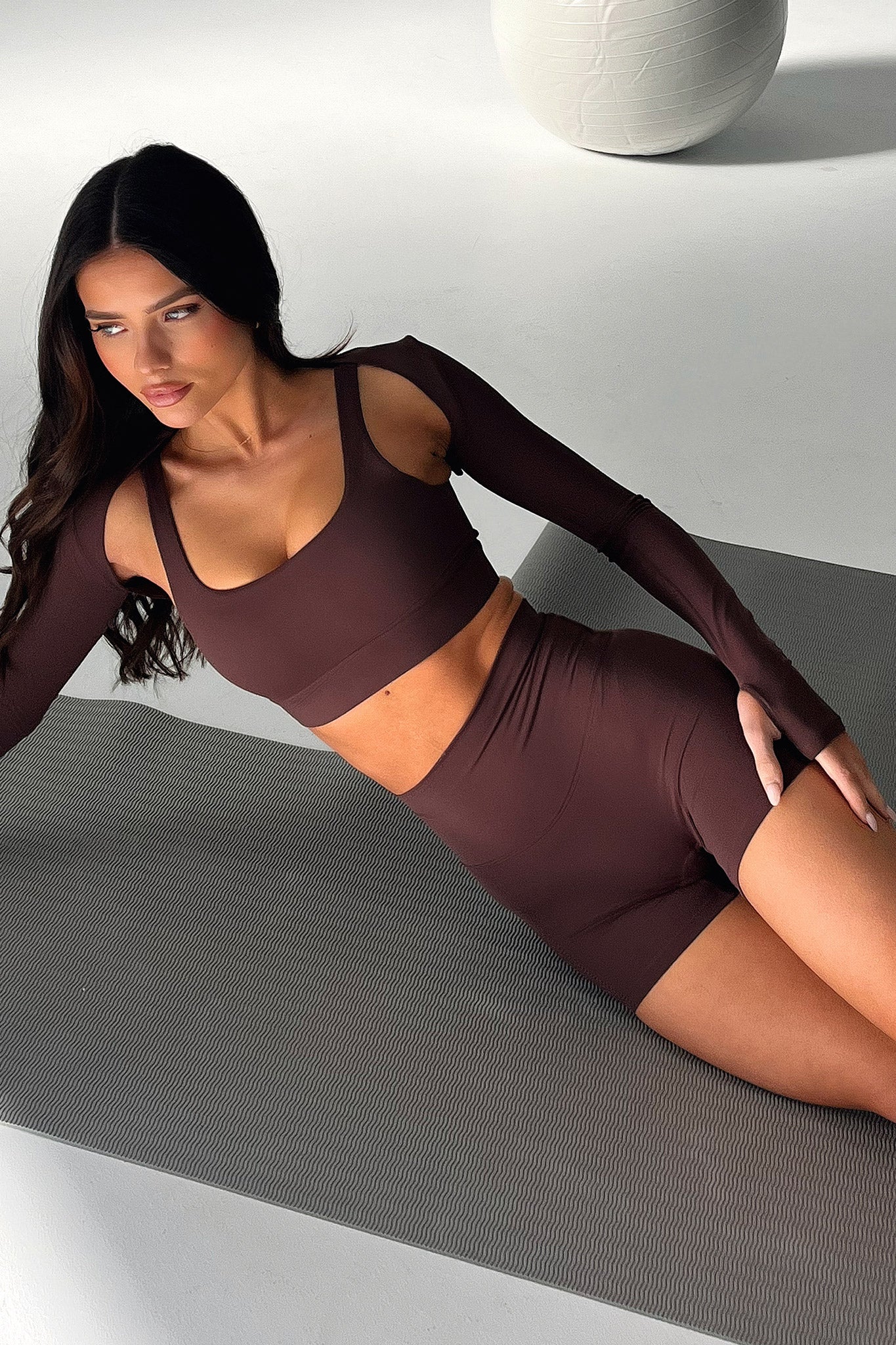 Kyrie Sports Bra - Brown - XTXFMF