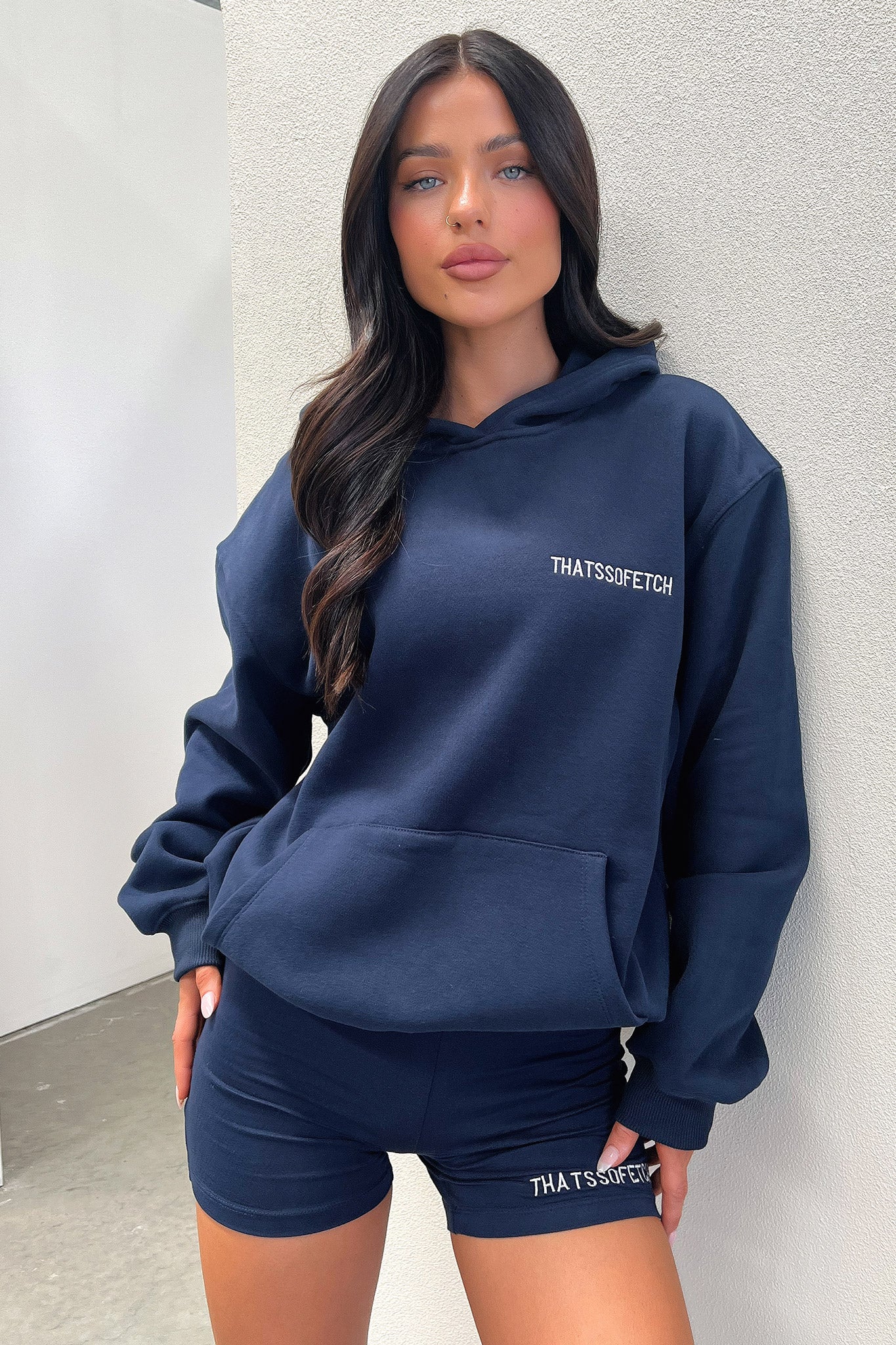 Jaska Hoodie - Navy - XTXFMF