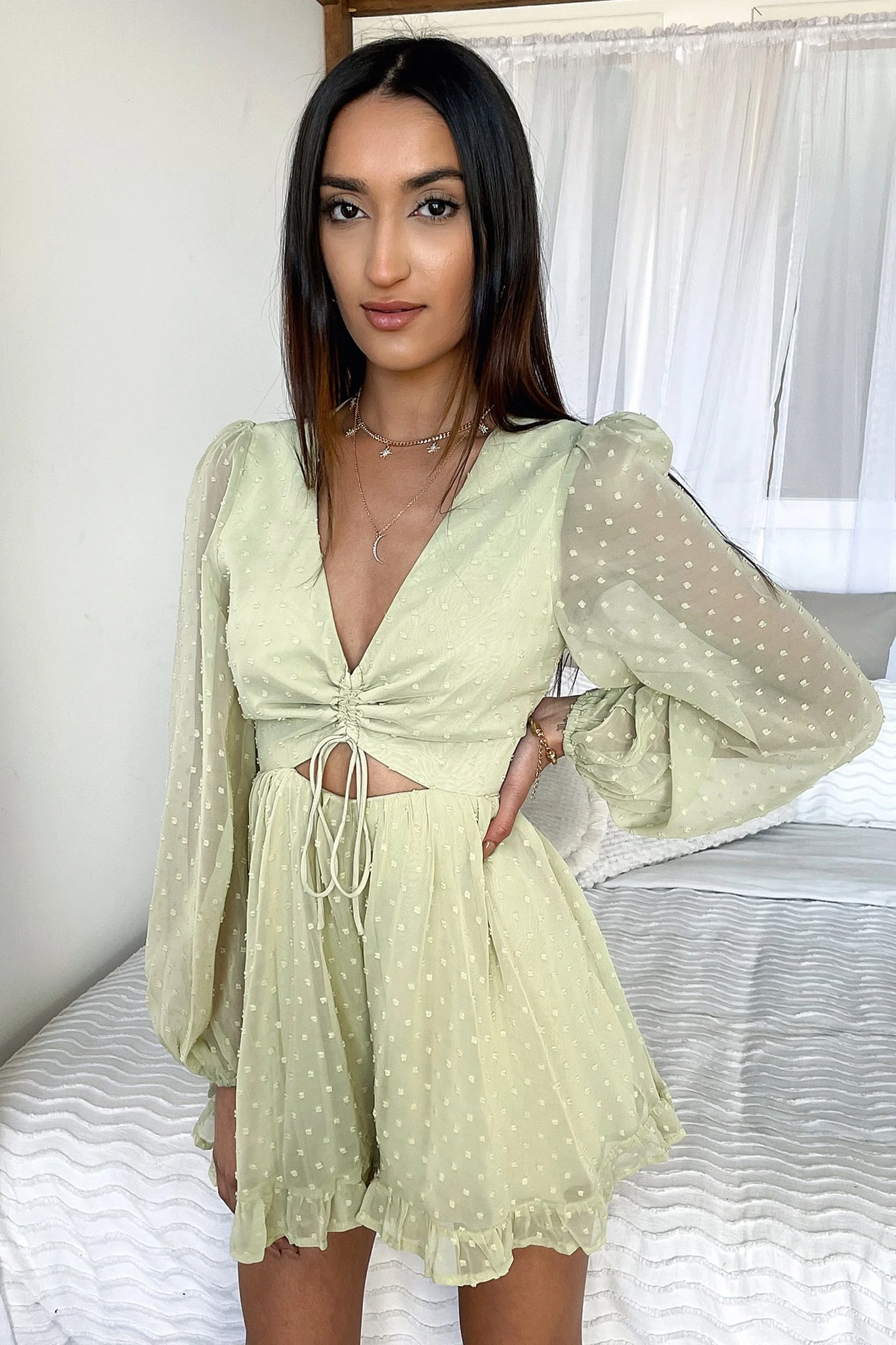 Asprin Playsuit - Green - XTXFMF