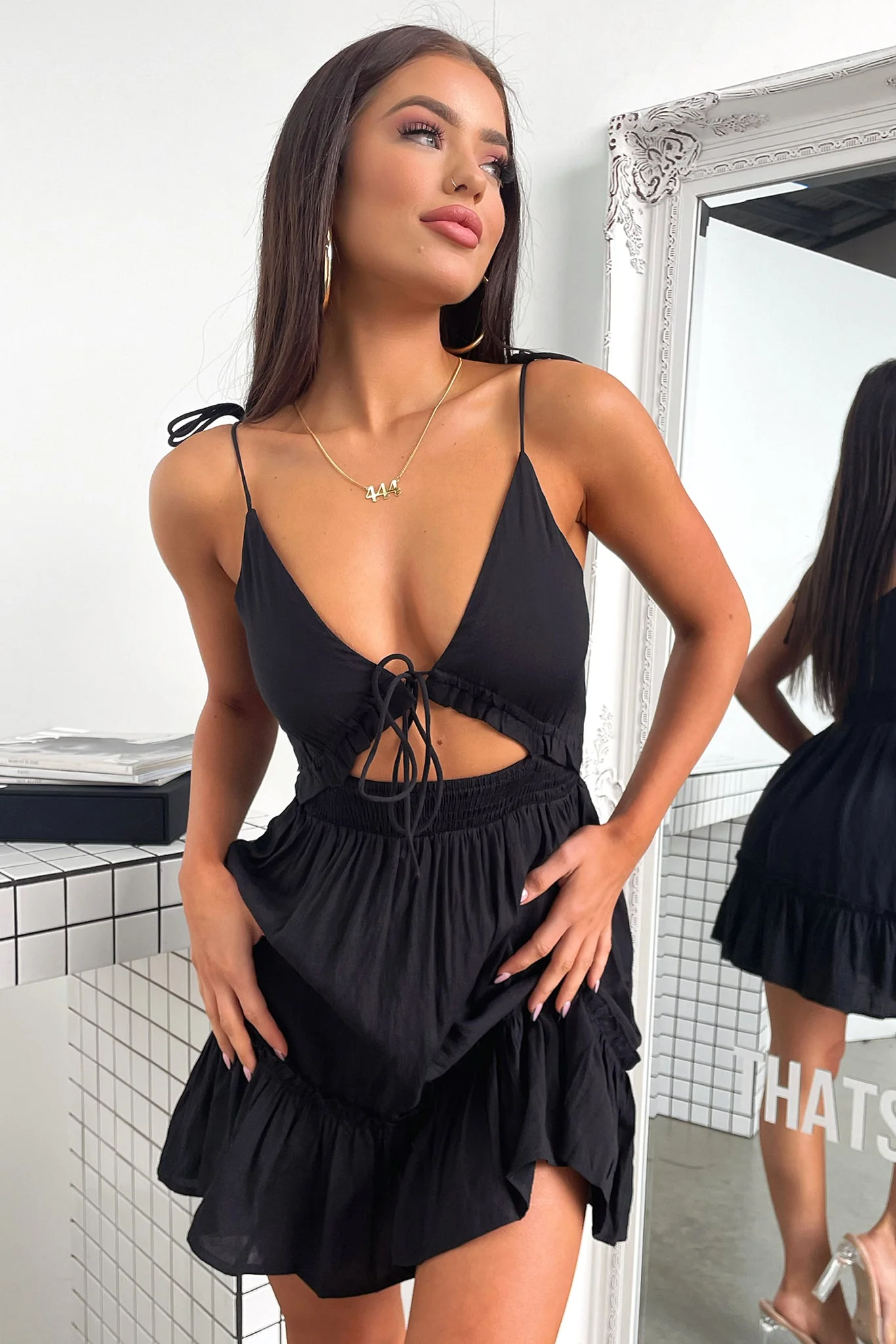 Primerose Dress - Black - XTXFMF