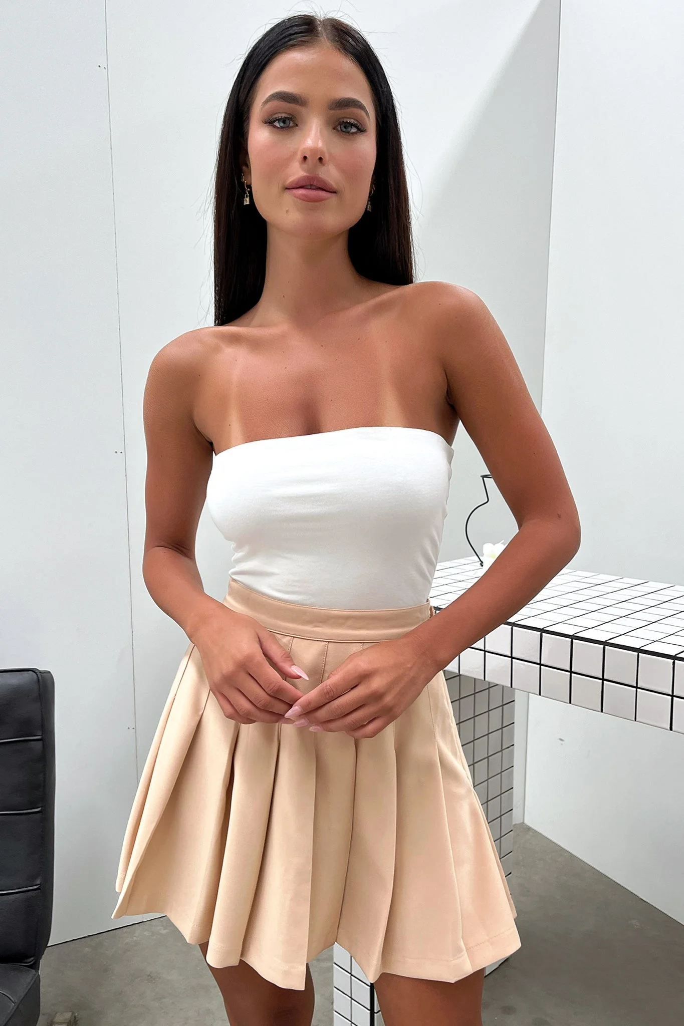 Kareena Skirt - Tan - XTXFMF
