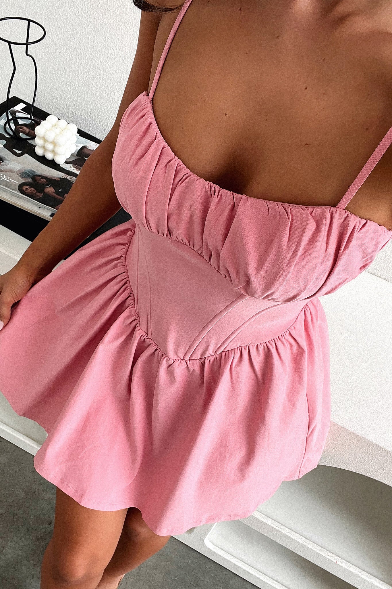 Zanaya Dress - Pink - XTXFMF