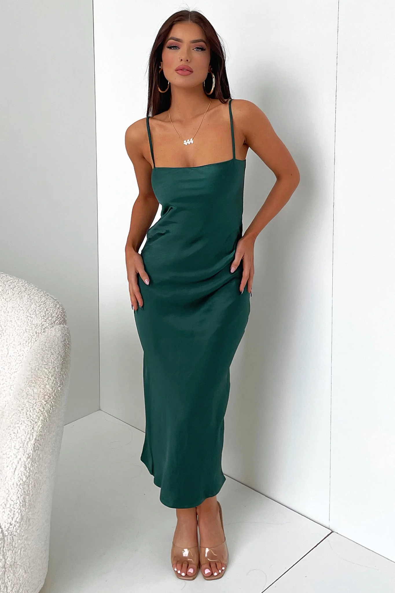 Midnight Dress - Emerald - XTXFMF