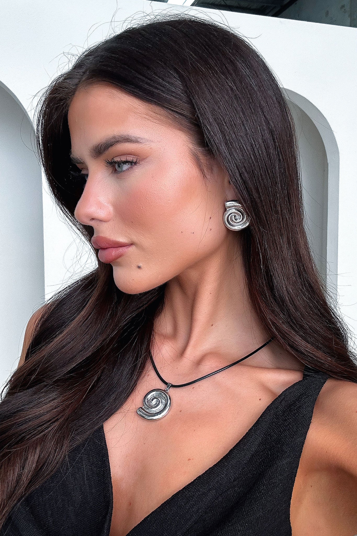 Cove Earrings - Silver - XTXFMF