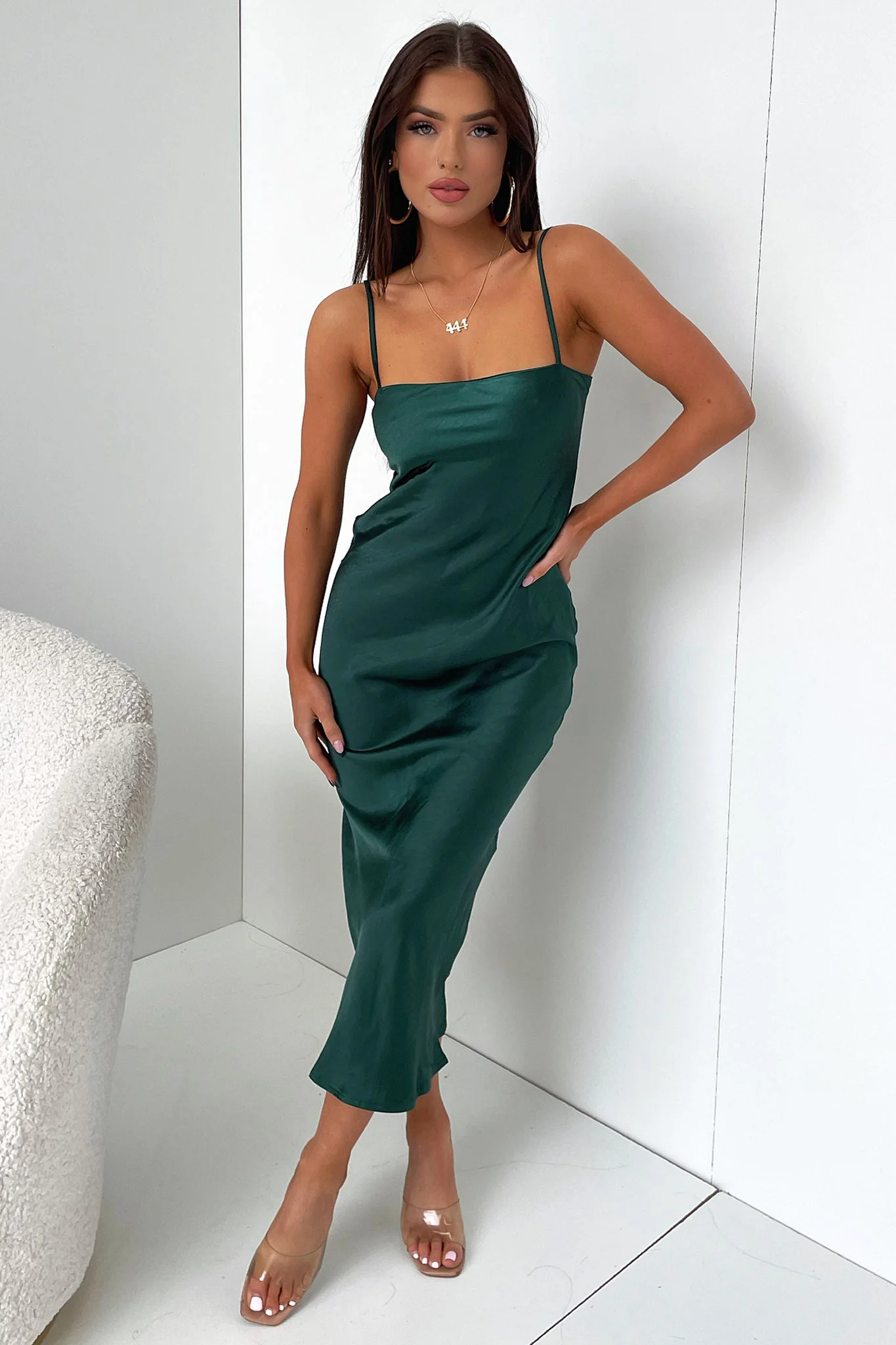 Midnight Dress - Emerald - XTXFMF