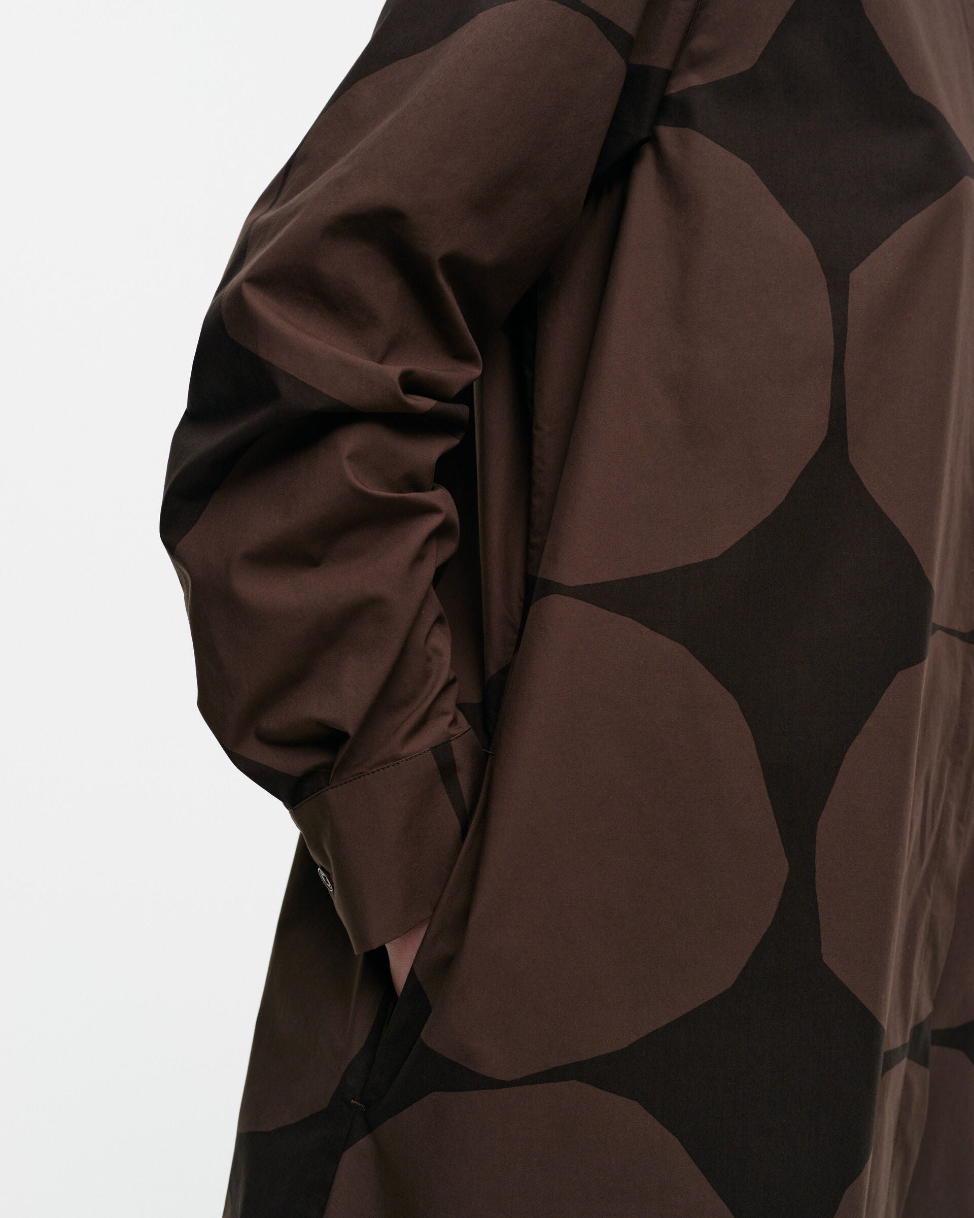 Marimekko Runoelma Kivet cotton poplin dress | Marimekko Outlet