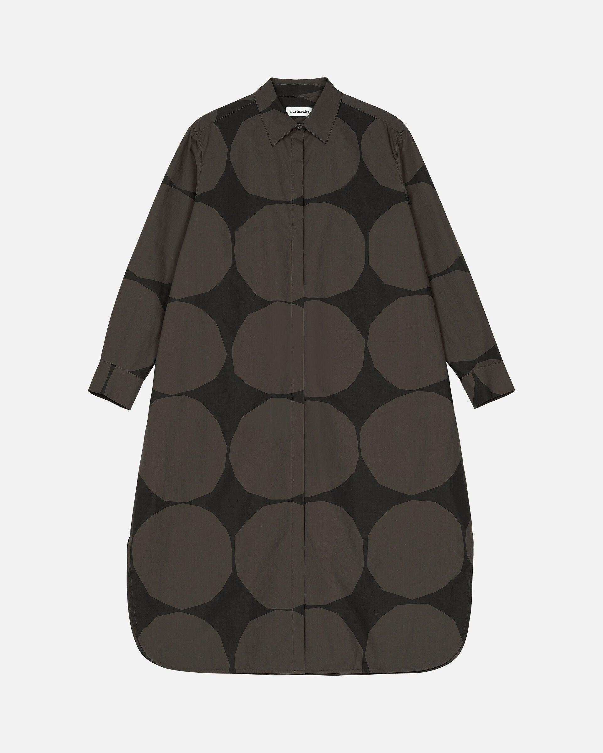 Marimekko Runoelma Kivet cotton poplin dress | Marimekko Outlet