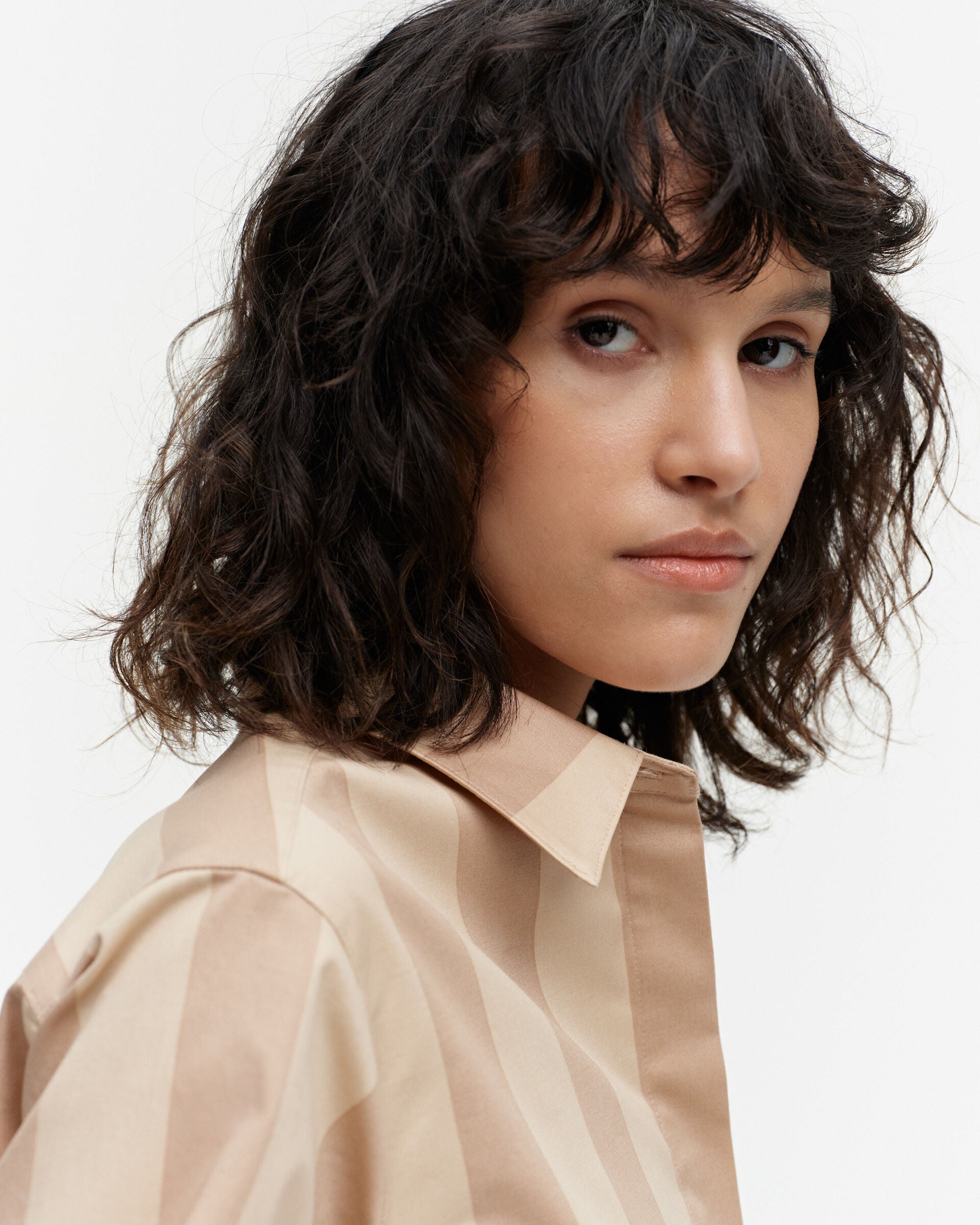 Marimekko Askare Linja cotton shirt dress | Marimekko Outlet