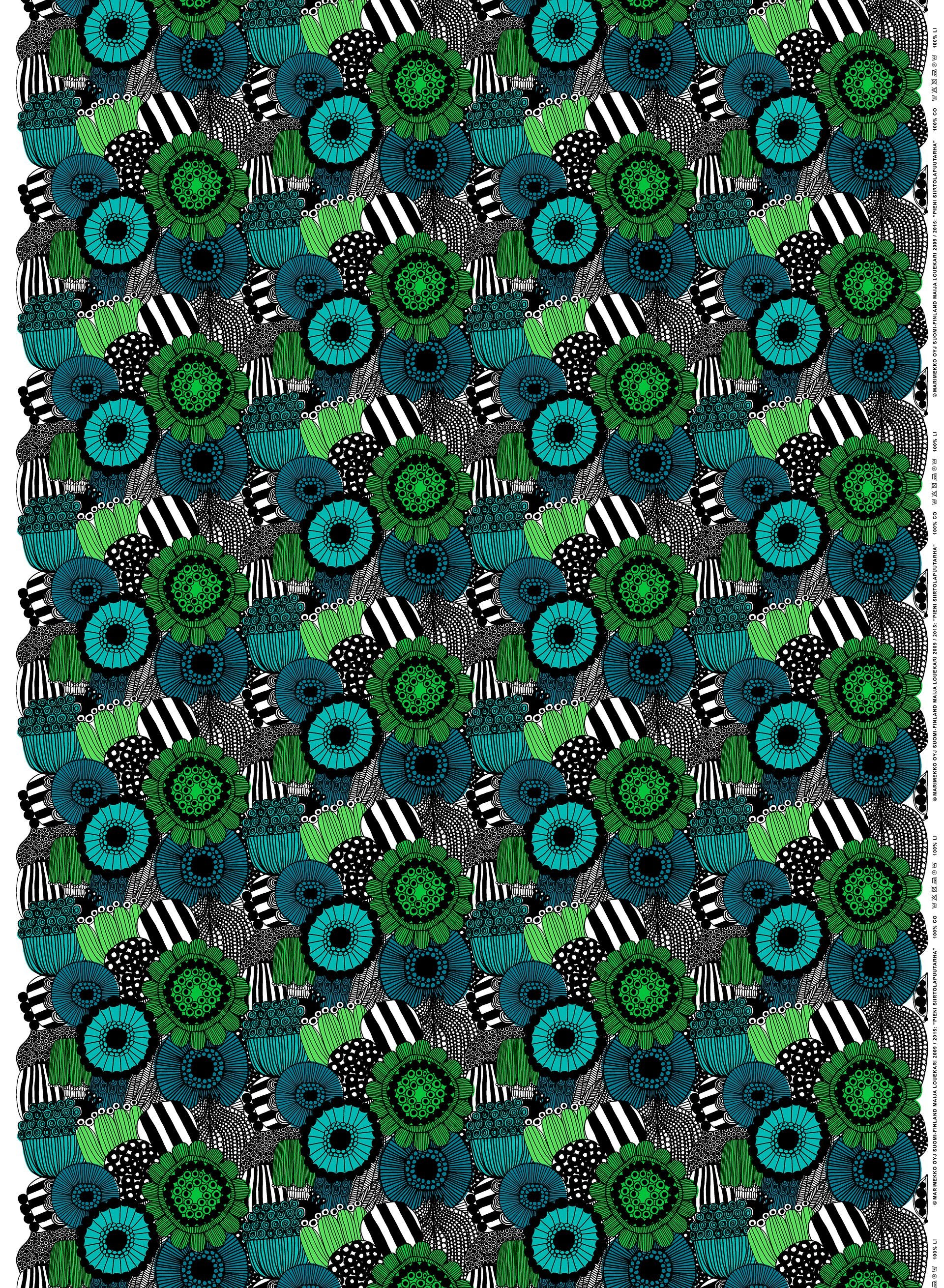 Marimekko Pieni Siirtolapuutarha cotton fabric | Marimekko Outlet