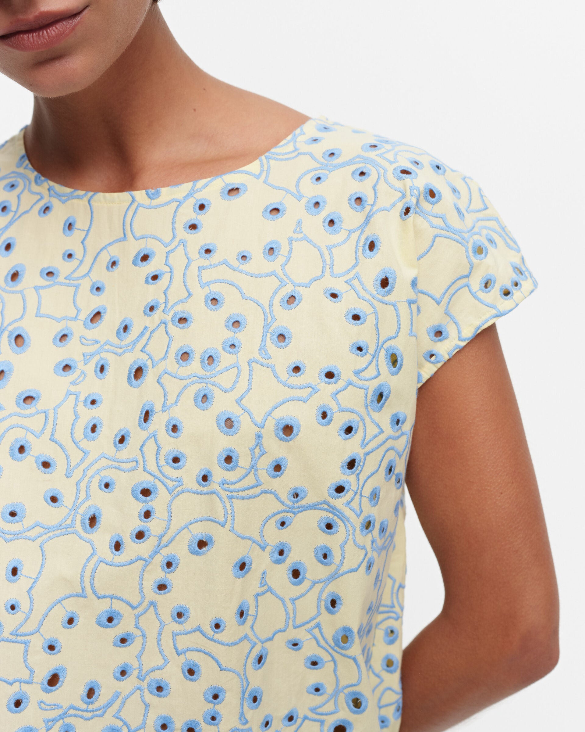Marimekko Nahkol Rentukka cotton top | Marimekko Outlet