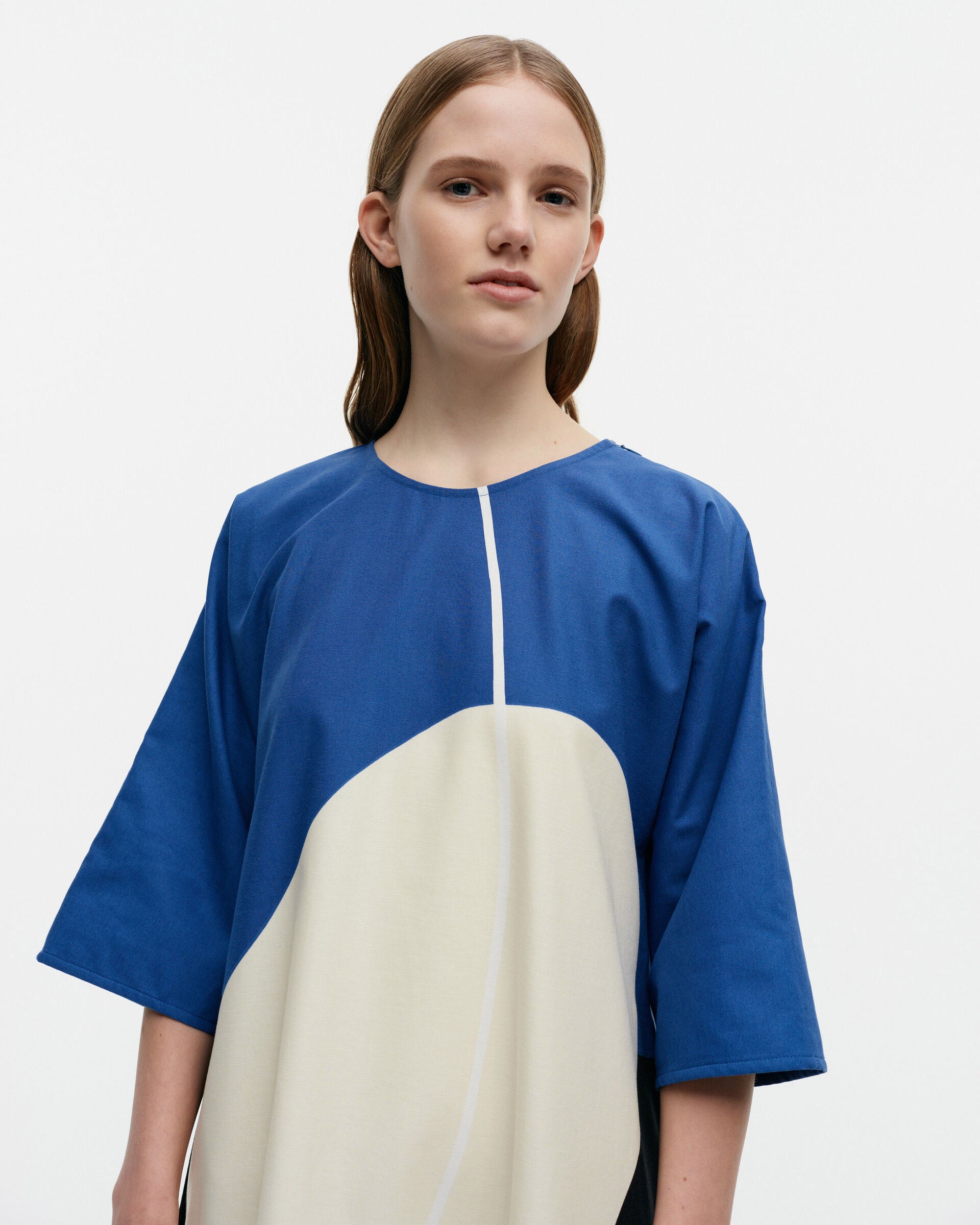 Marimekko Topaasi Kivi N?kee Unta cotton dress | Marimekko Outlet