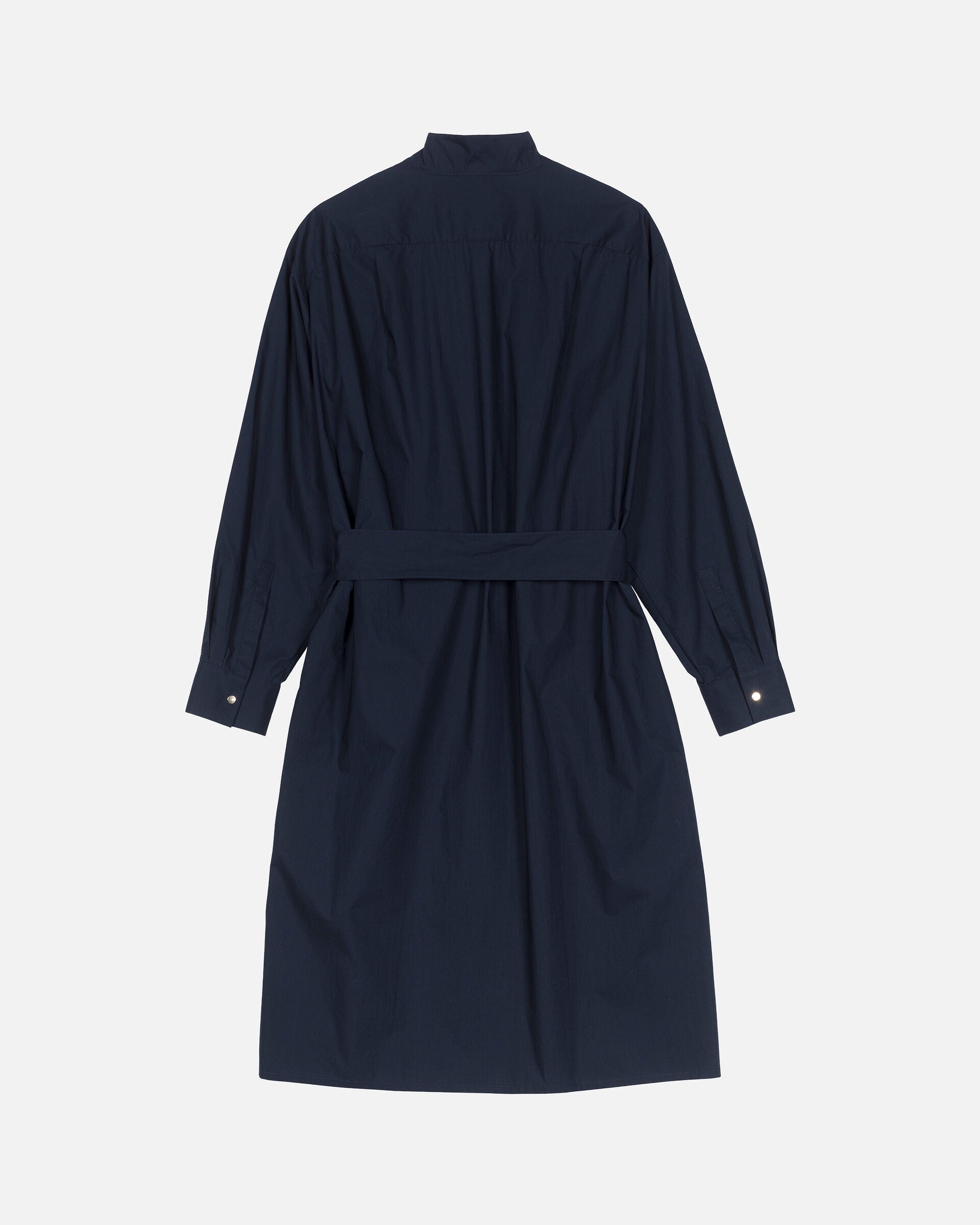 Marimekko Gundel Solid cotton poplin shirt dress | Marimekko Outlet