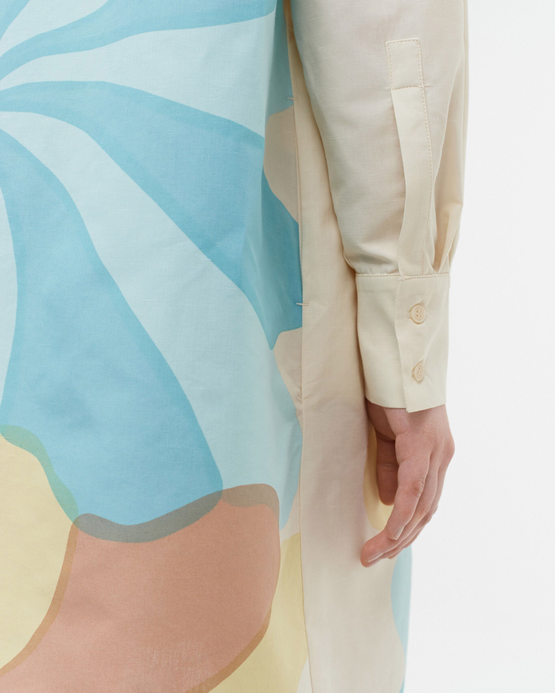 Marimekko Futuristi Meduusa cotton-linen dress | Marimekko Outlet