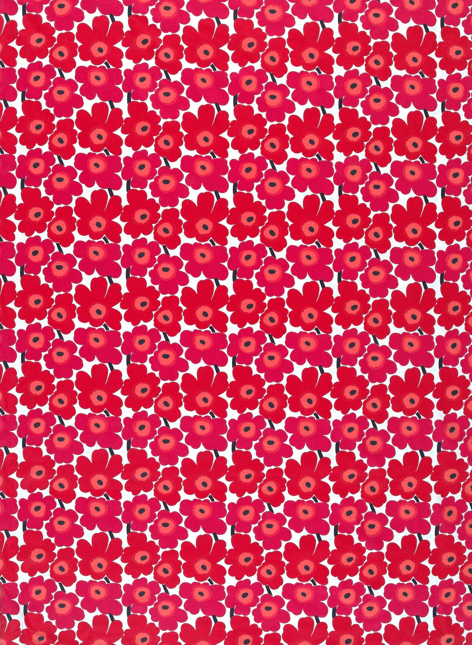 Marimekko Mini Unikko cotton fabric | Marimekko Outlet