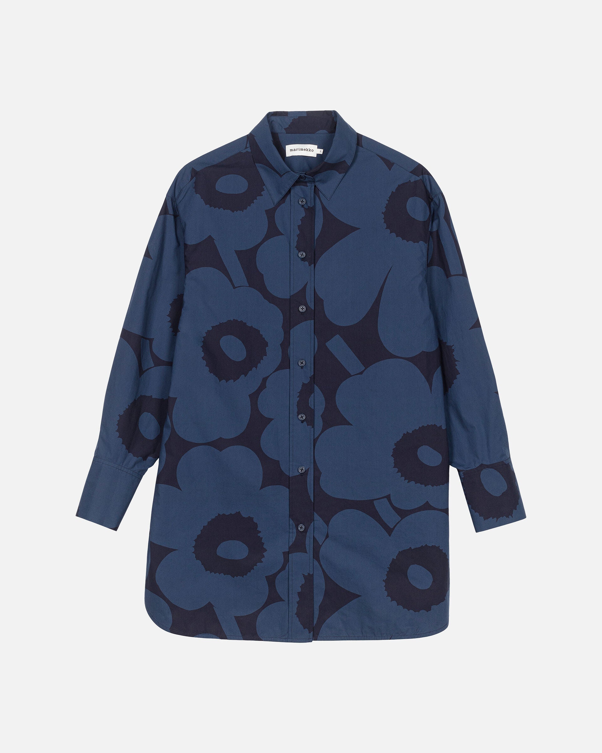 Marimekko Nila Unikko cotton poplin shirt | Marimekko Outlet