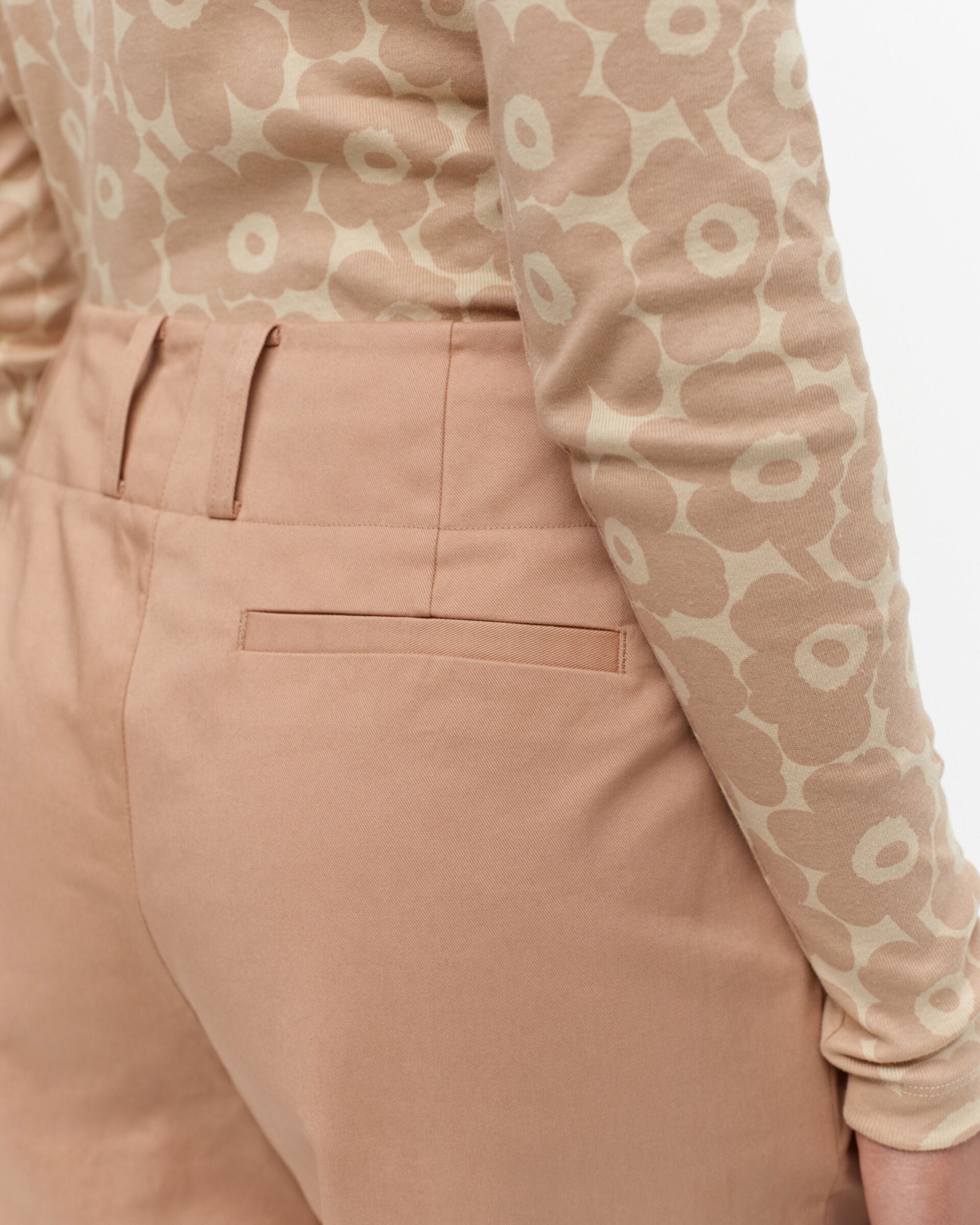 Marimekko Tulema Solid cotton trousers | Marimekko Outlet