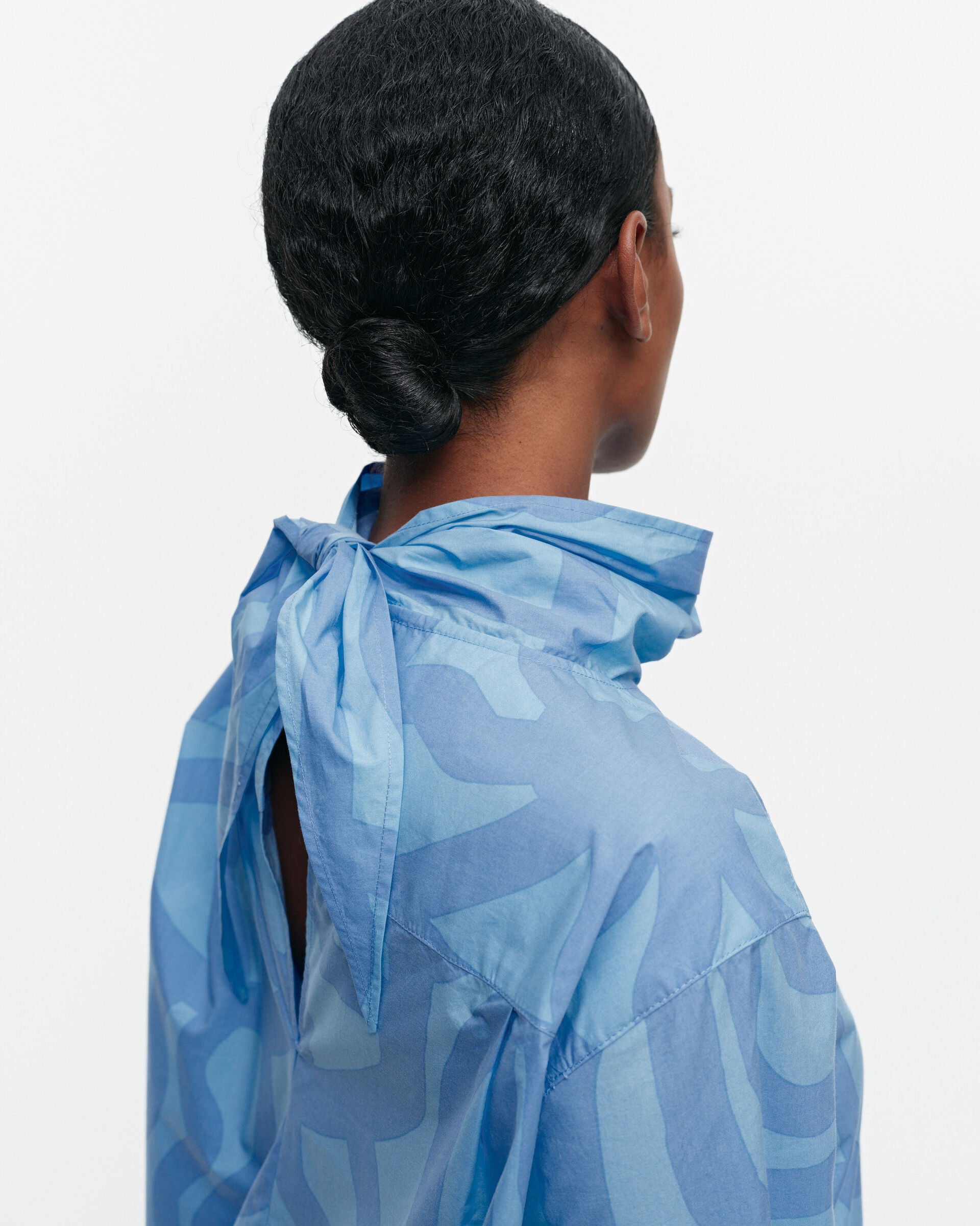 Marimekko Karina Joonas cotton poplin blouse | Marimekko Outlet