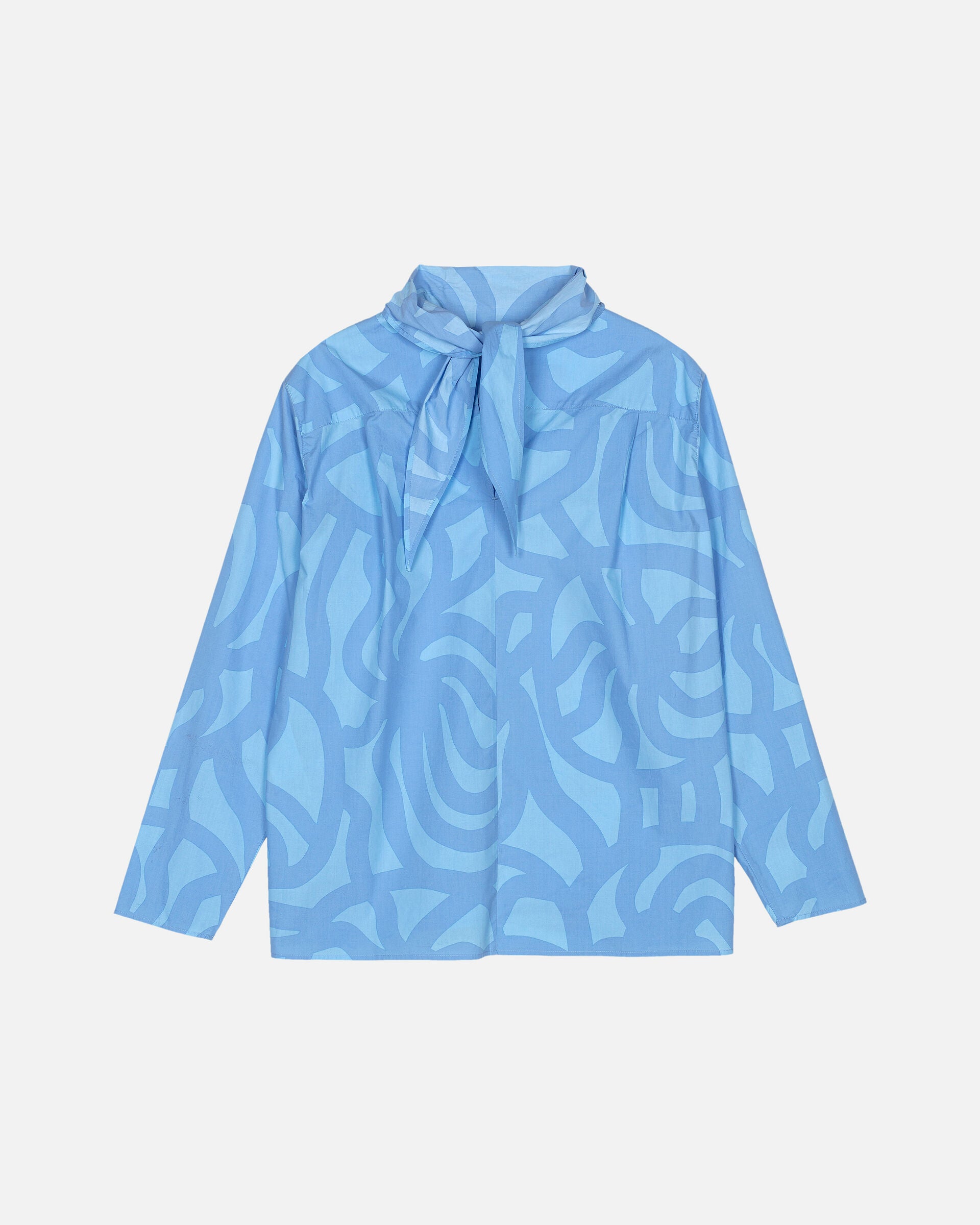 Marimekko Karina Joonas cotton poplin blouse | Marimekko Outlet