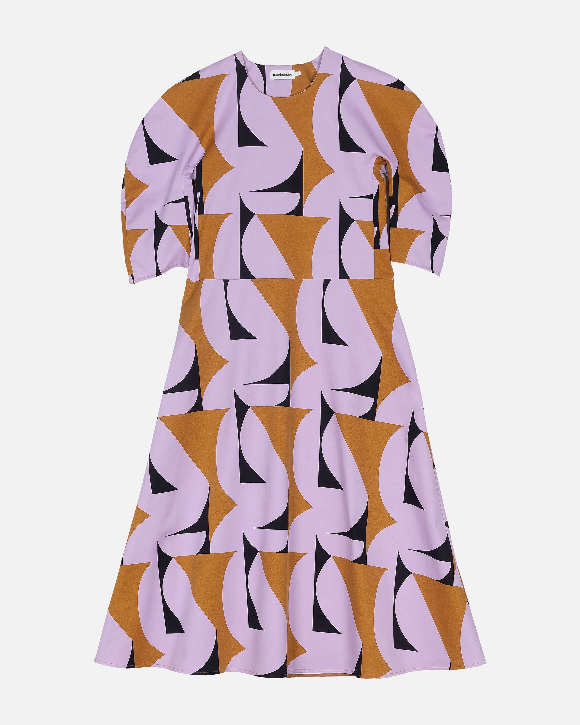 Marimekko Kompositio Pilari cotton dress | Marimekko Outlet