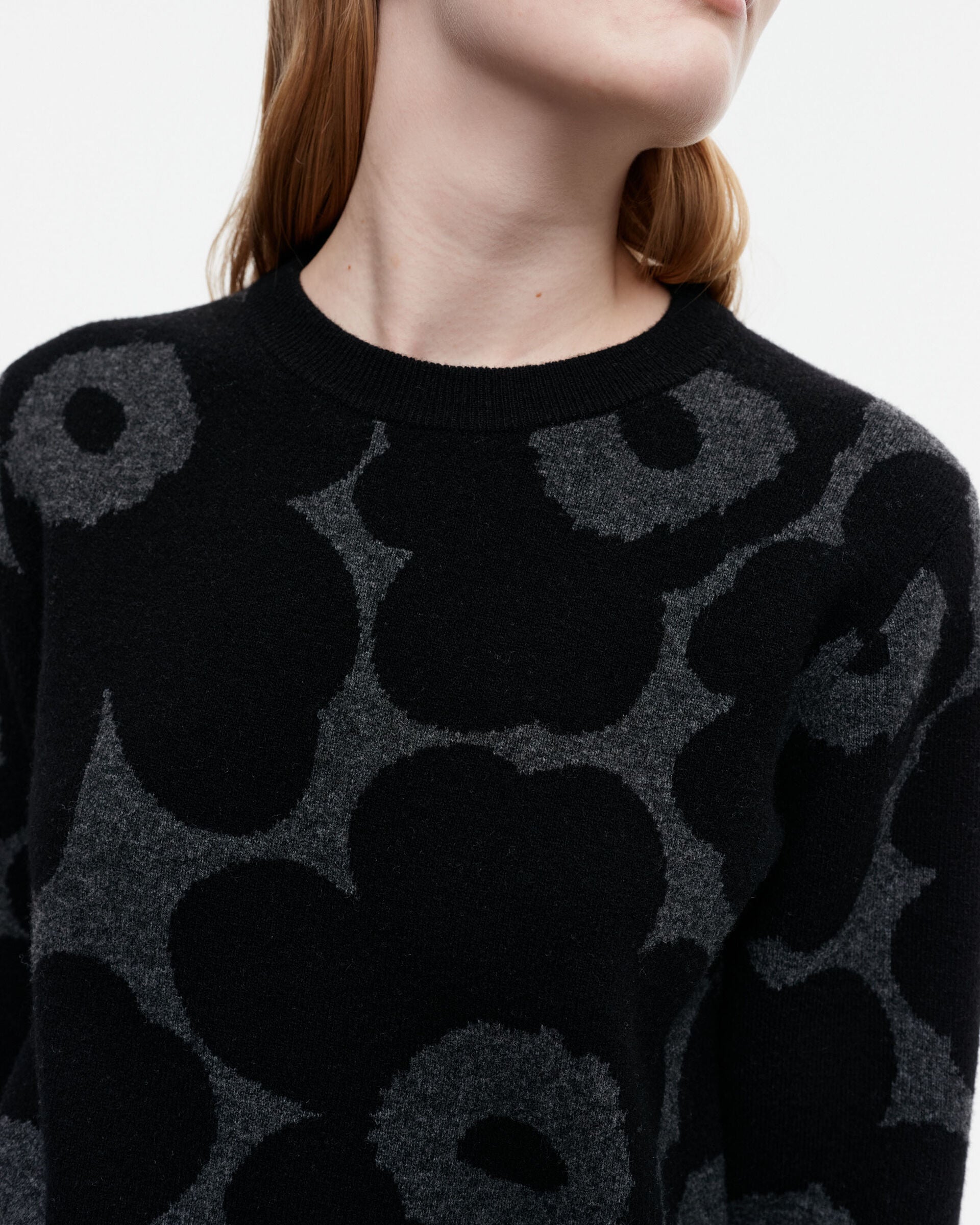 Marimekko Silfa Unikko wool jumper | Marimekko Outlet