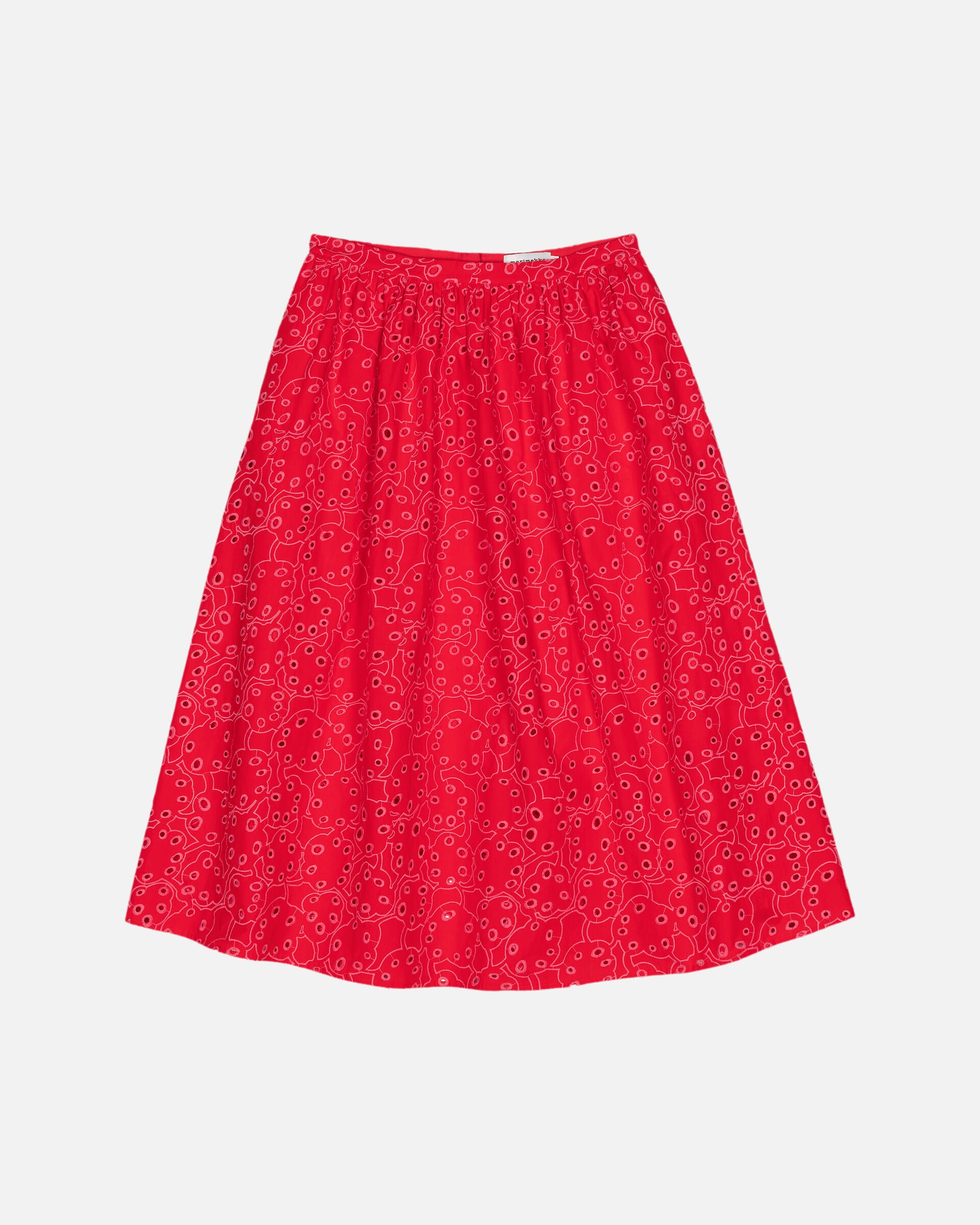 Marimekko Nilan Rentukka cotton skirt | Marimekko Outlet