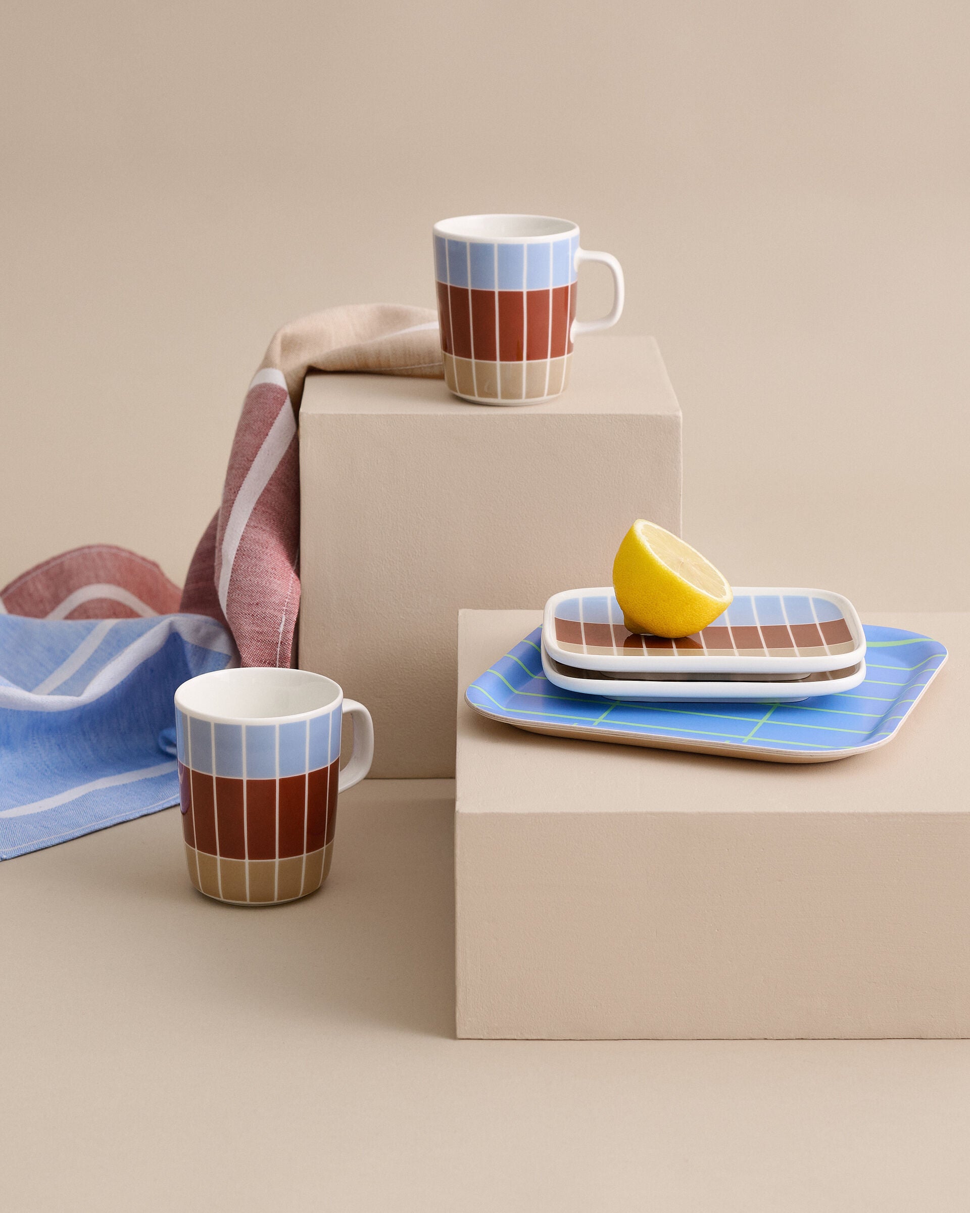 Marimekko Oiva / Tiiliskivi mug 2,5 dl | Marimekko Outlet