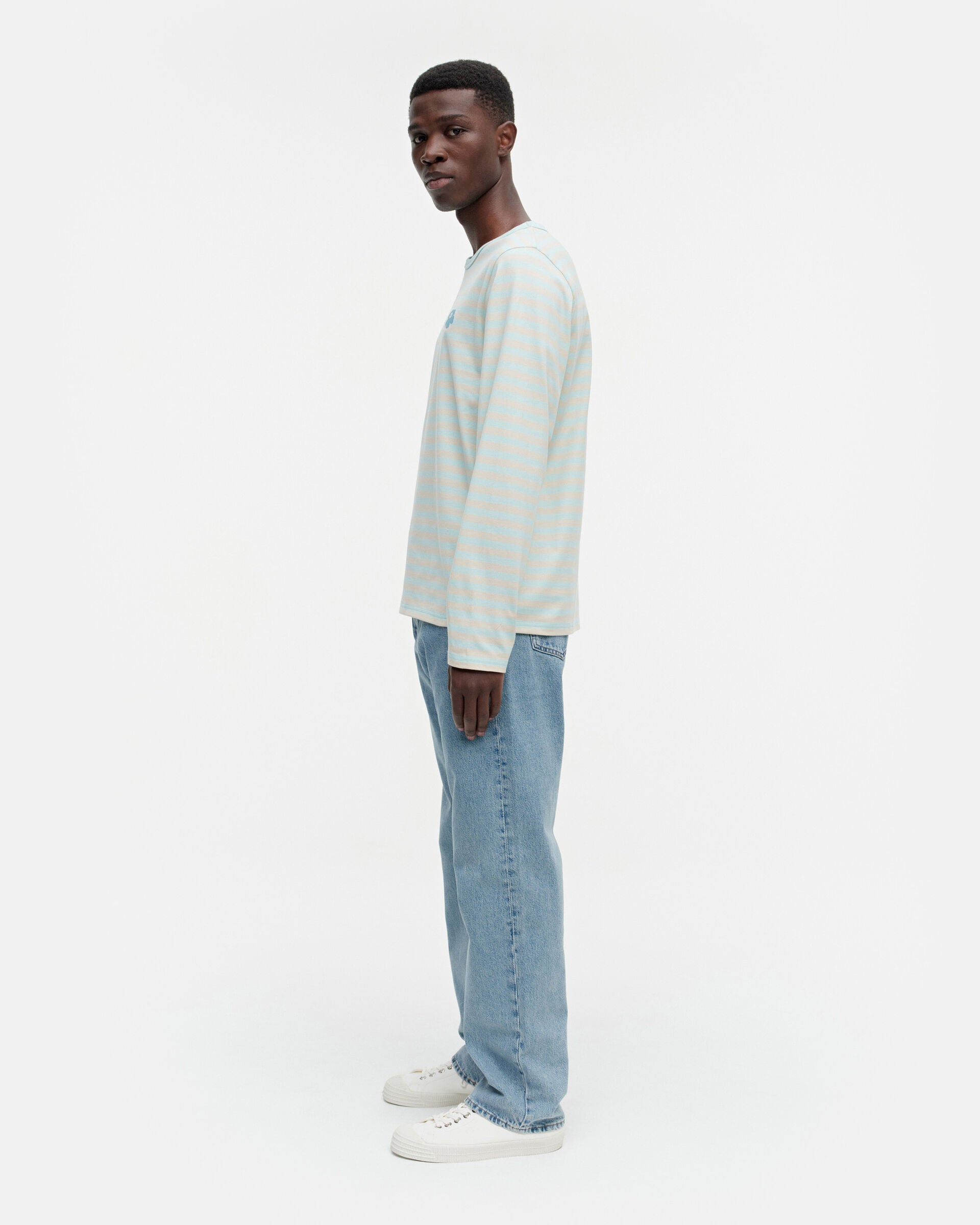 Marimekko Tasaraita Men?s Long Sleeve jersey shirt | Marimekko Outlet