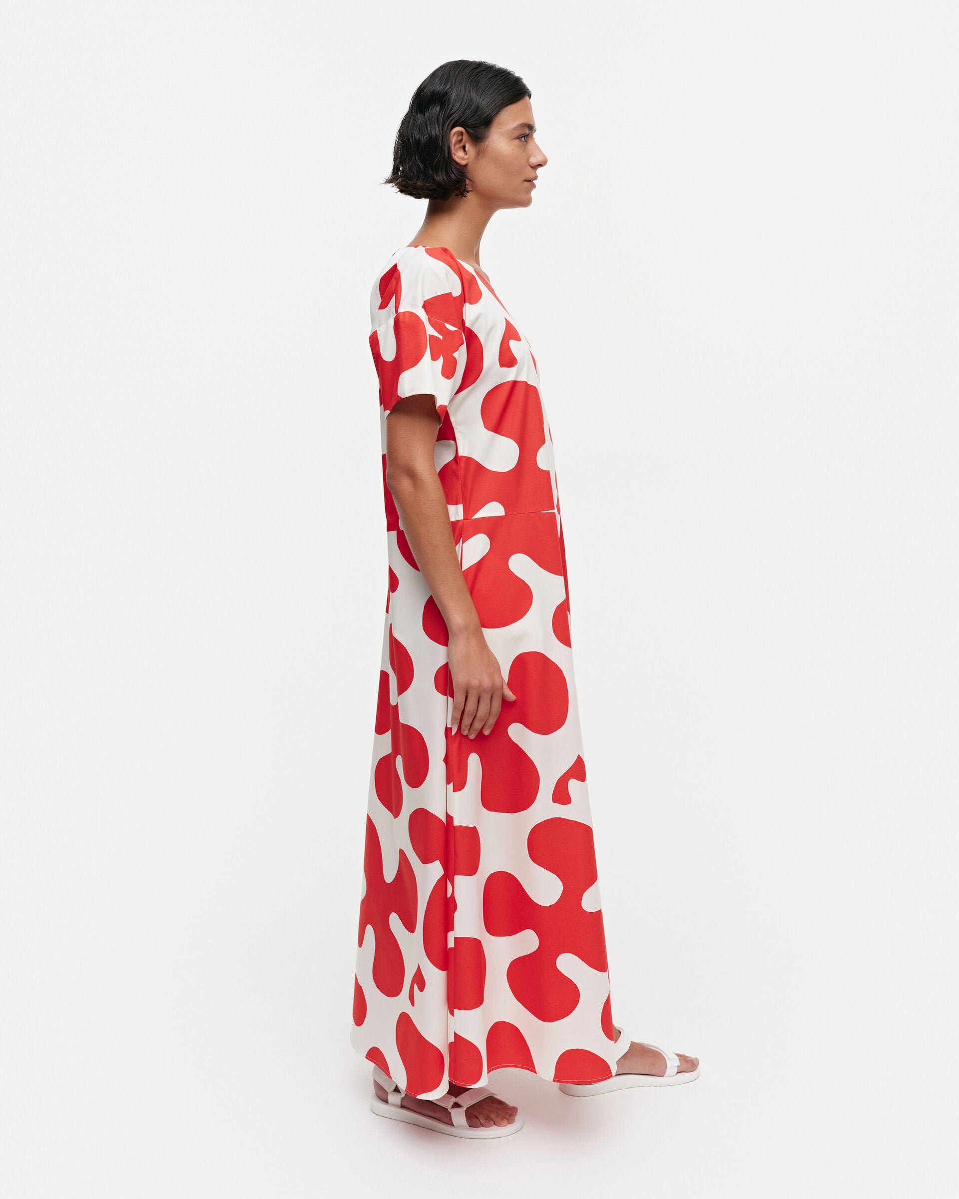 Marimekko Fenja Pulloposti cotton poplin dress | Marimekko Outlet