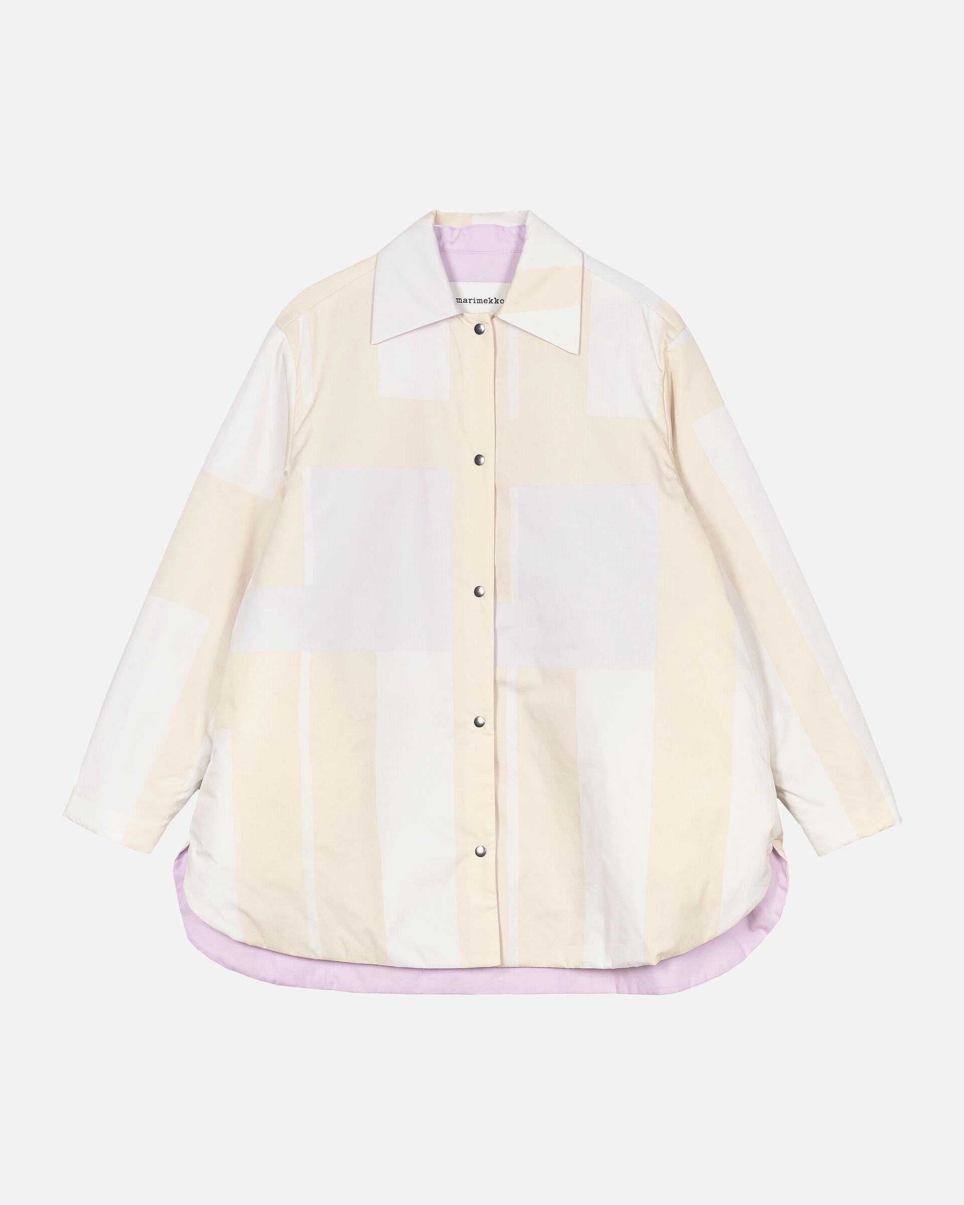 Marimekko Balanssi Attika lightweight padded shirt | Marimekko Outlet