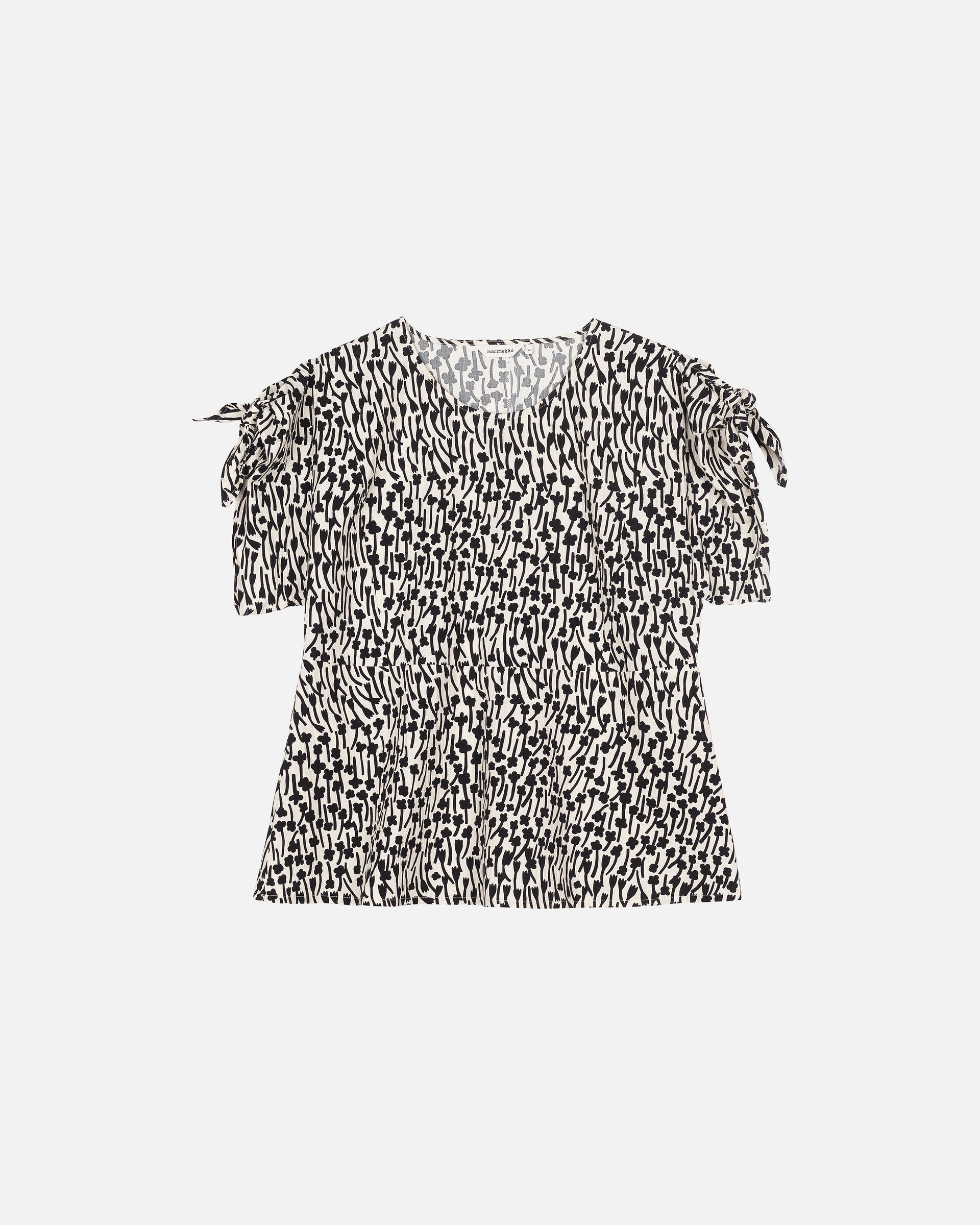 Marimekko Berylli Tuulahdus cotton seersucker top | Marimekko Outlet
