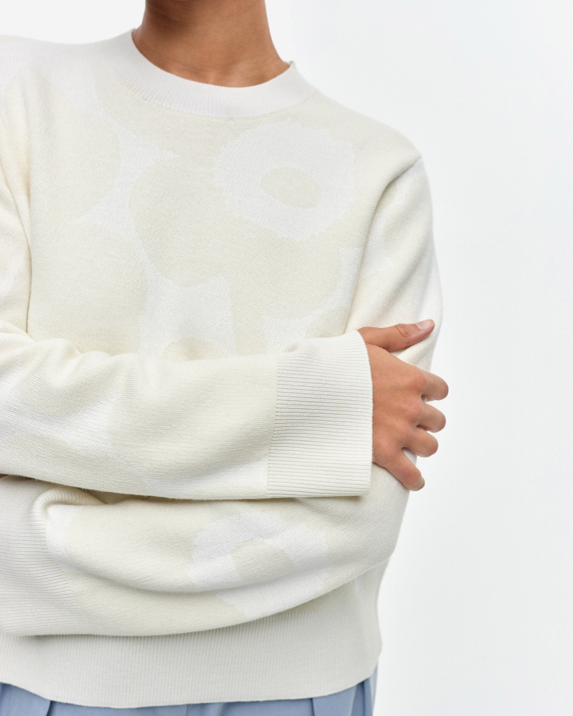 Marimekko Kalotti Unikko knitted wool pullover | Marimekko Outlet