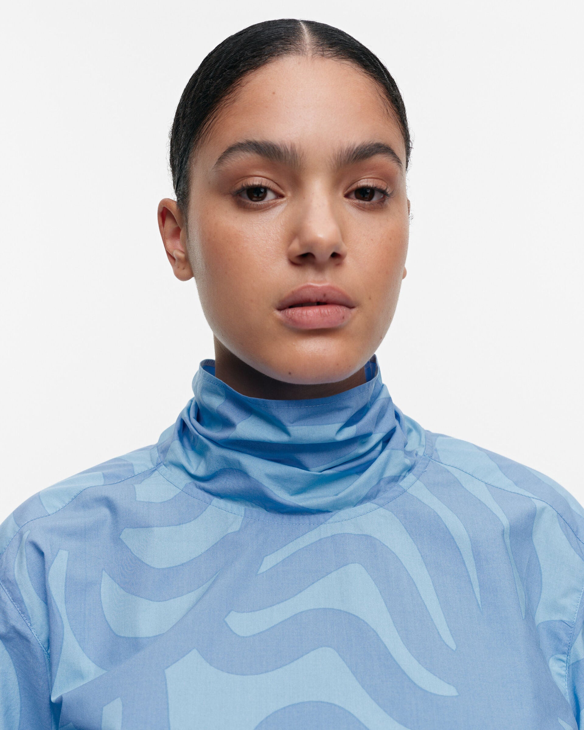 Marimekko Karina Joonas cotton poplin blouse | Marimekko Outlet