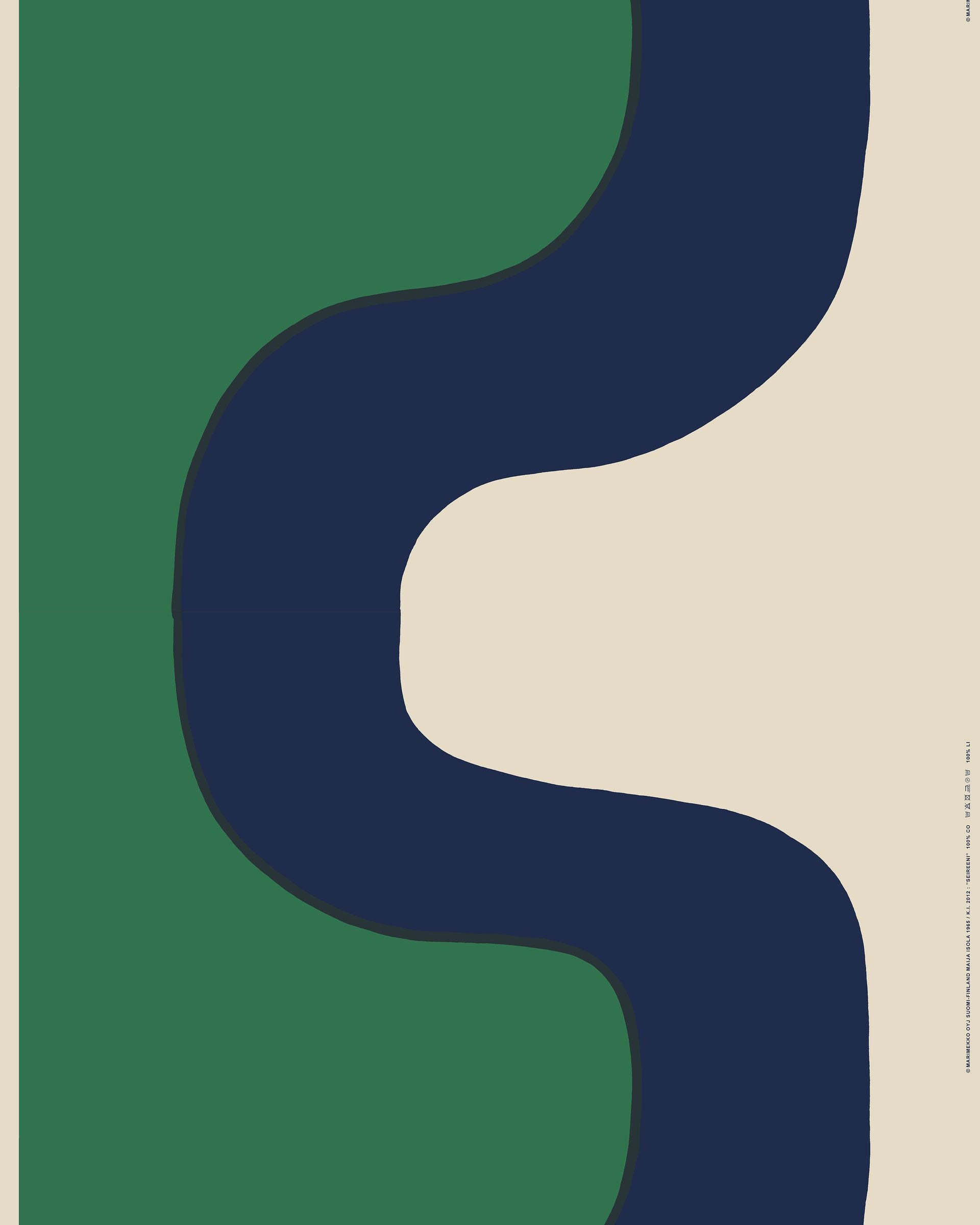 Marimekko Seireeni cotton-linen fabric | Marimekko Outlet