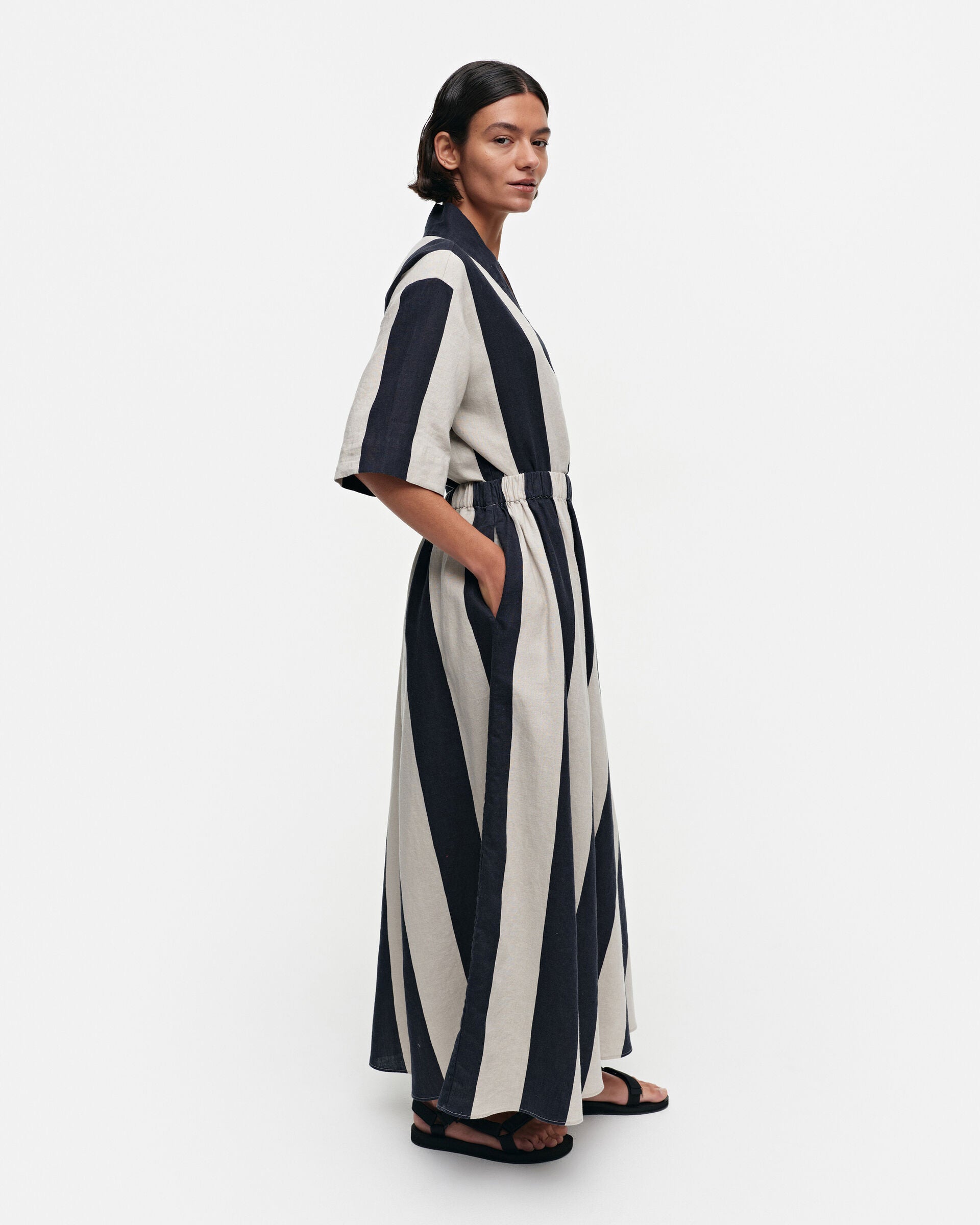 Marimekko Folka Maalis linen skirt | Marimekko Outlet