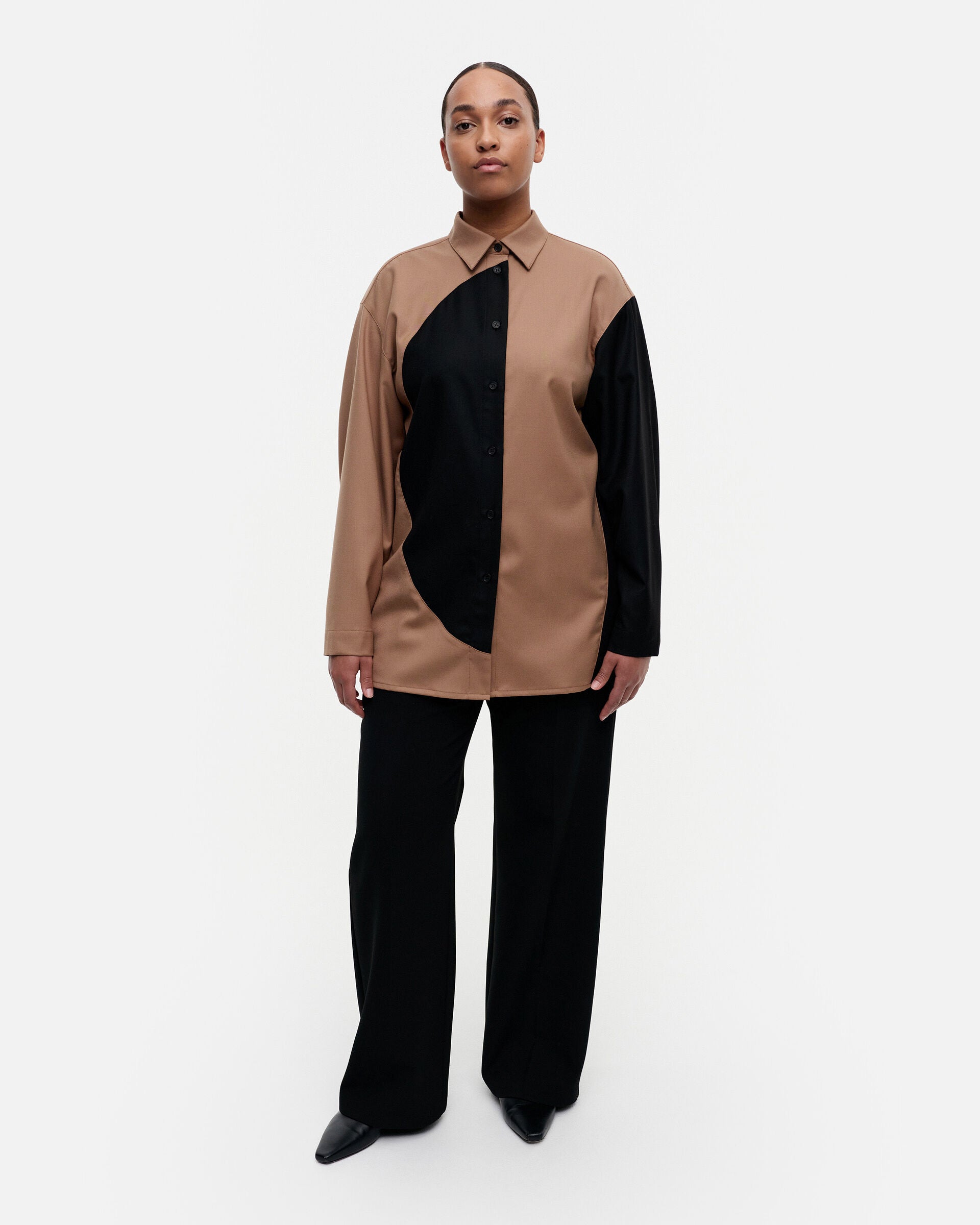 Marimekko Pikseli Pilari wool mix shirt | Marimekko Outlet