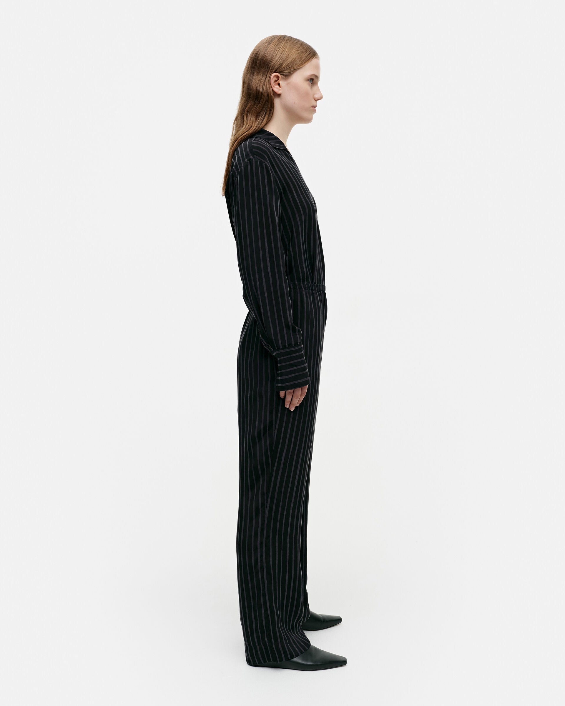 Marimekko Moreski Piccolo cupro trousers | Marimekko Outlet
