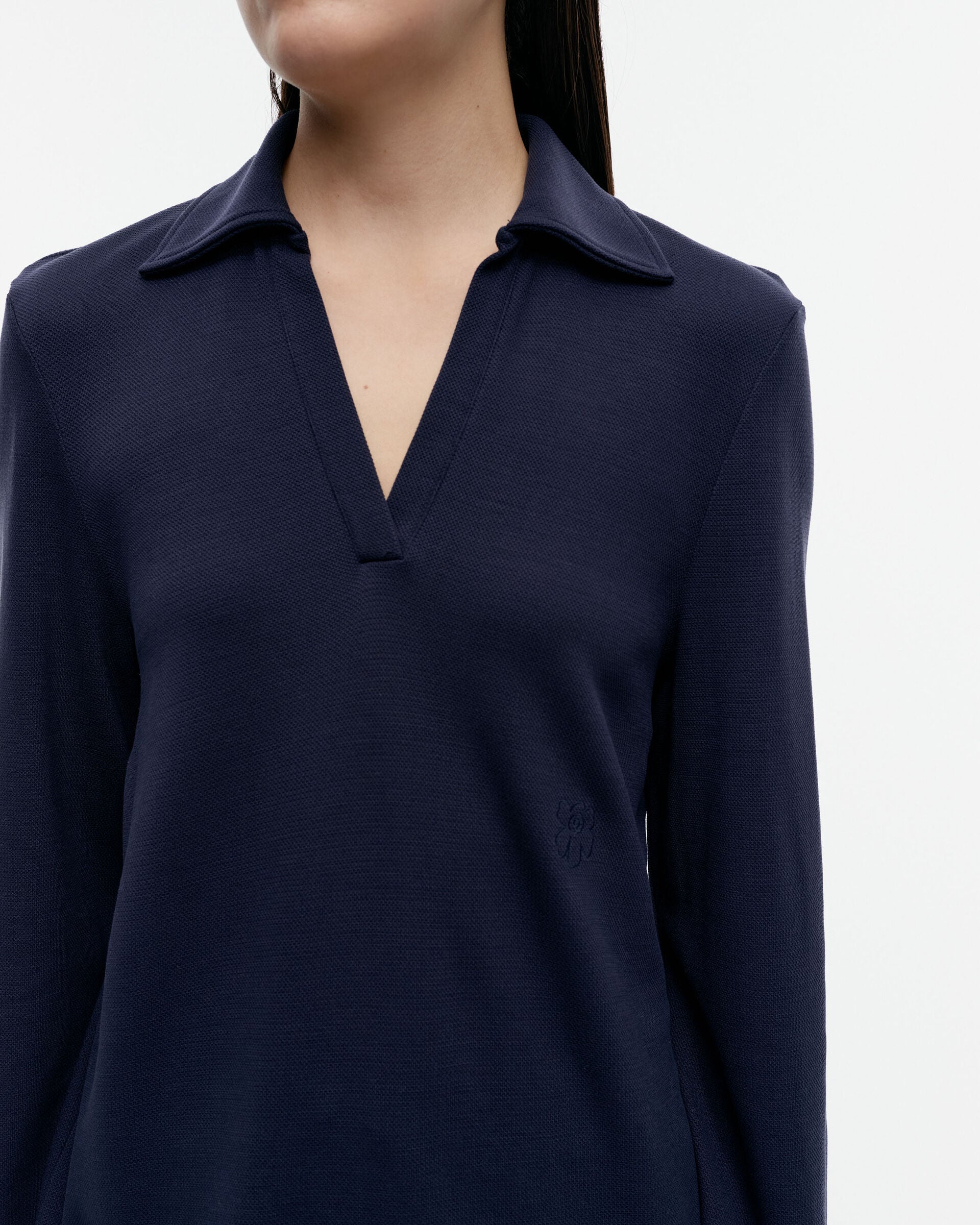 Marimekko Mieli Solid jersey shirt | Marimekko Outlet