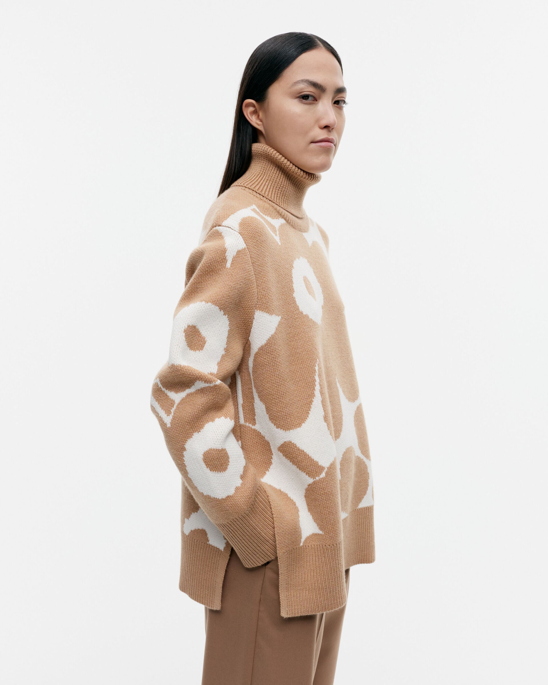 Marimekko Opaakki Unikko knitted wool pullover | Marimekko Outlet