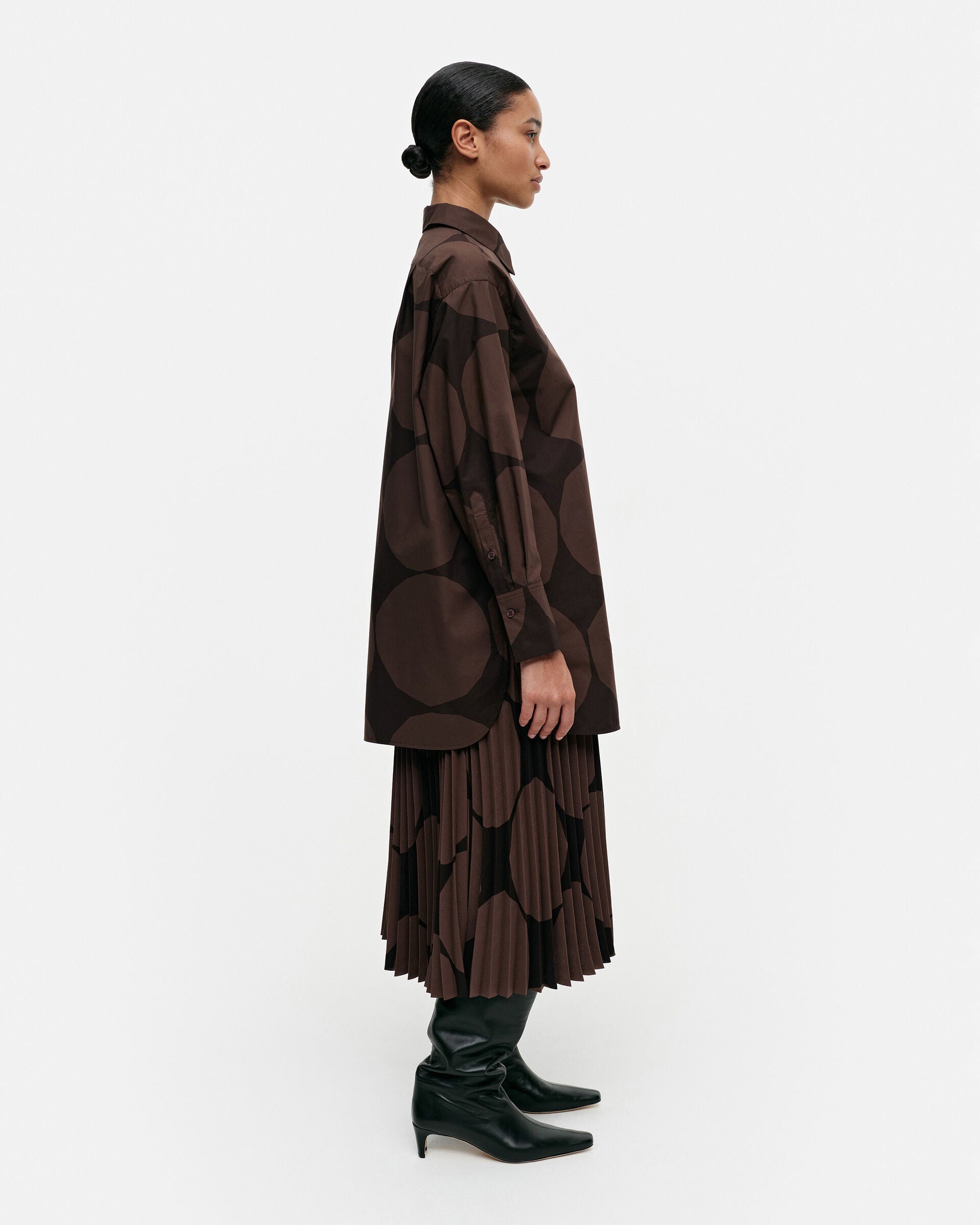 Marimekko Nila Kivet cotton poplin shirt | Marimekko Outlet