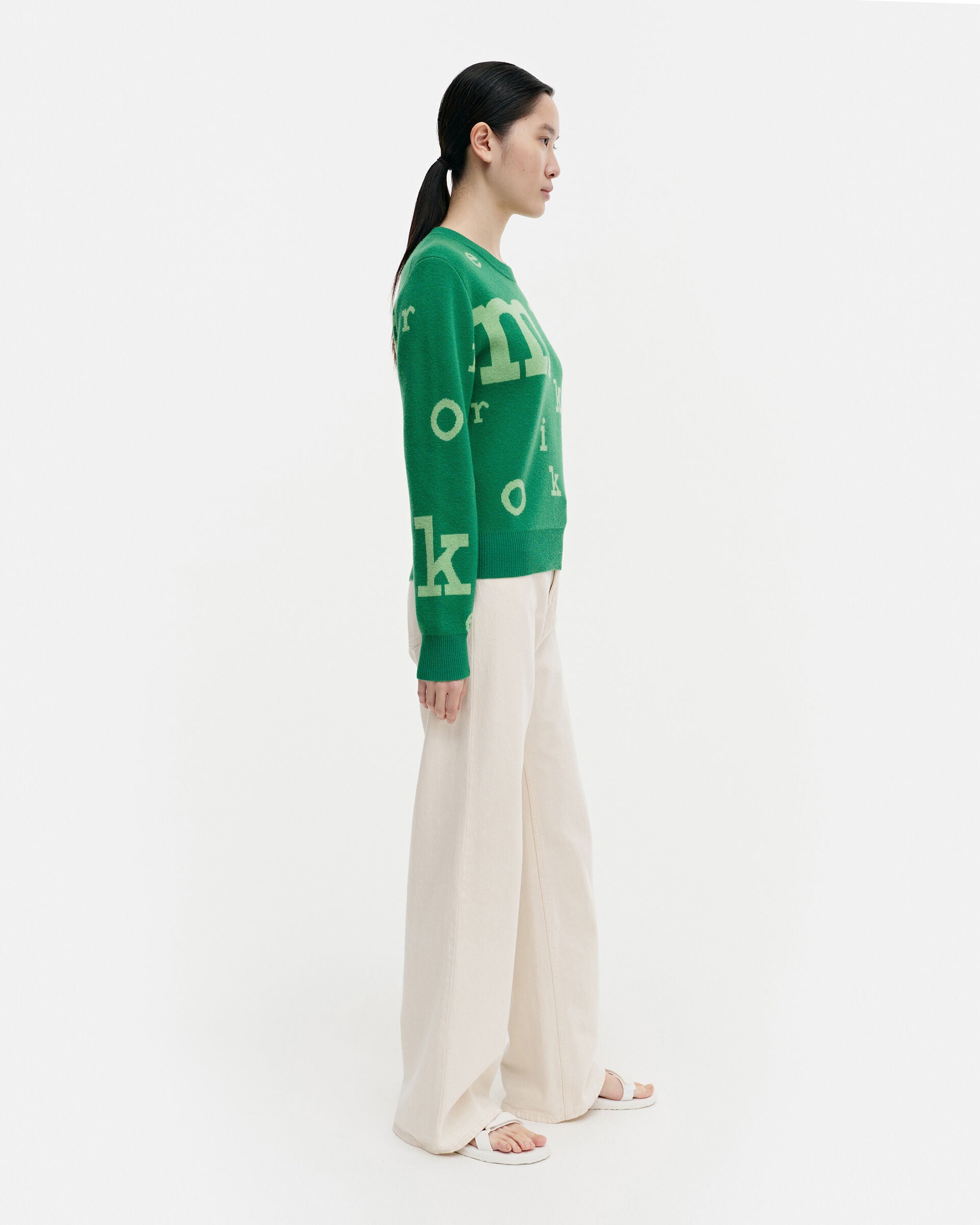 Marimekko Silfa Marimerkki wool jumper | Marimekko Outlet