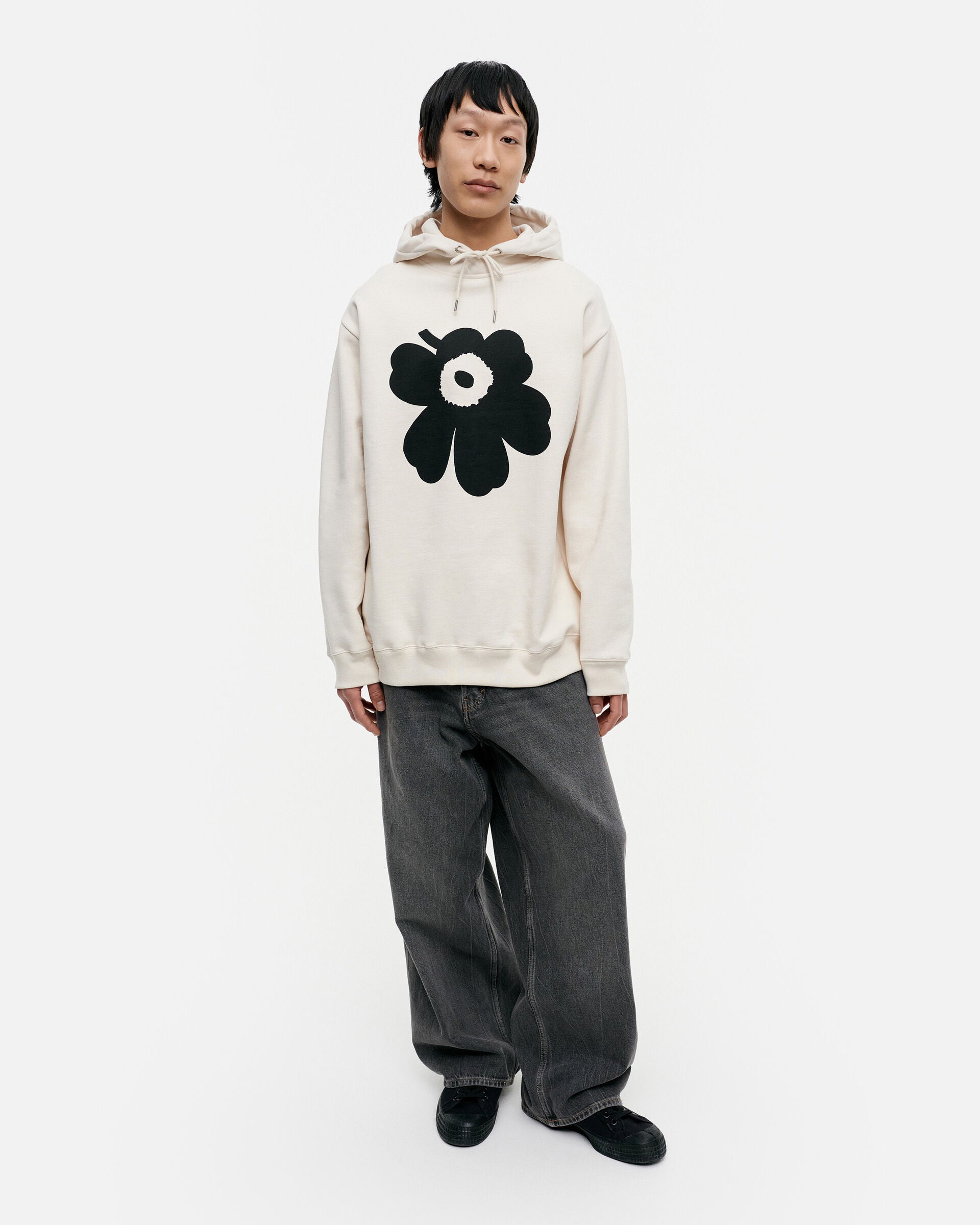 Marimekko Runoja Unikko hoodie | Marimekko Outlet