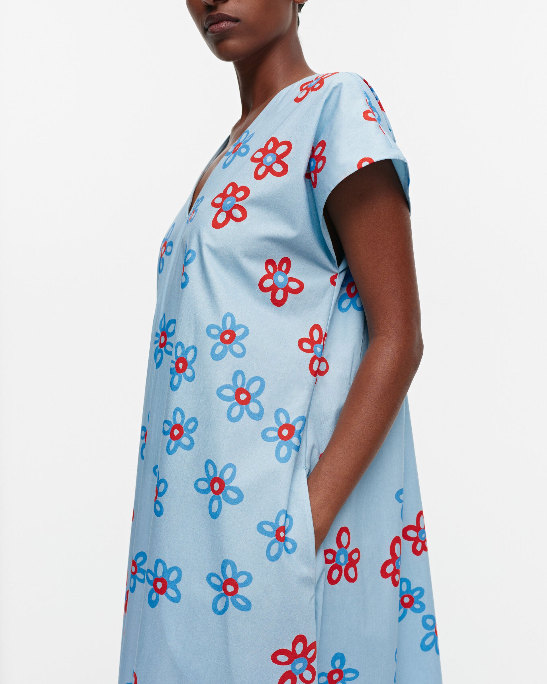 Marimekko Meret Demeter cotton poplin dress | Marimekko Outlet