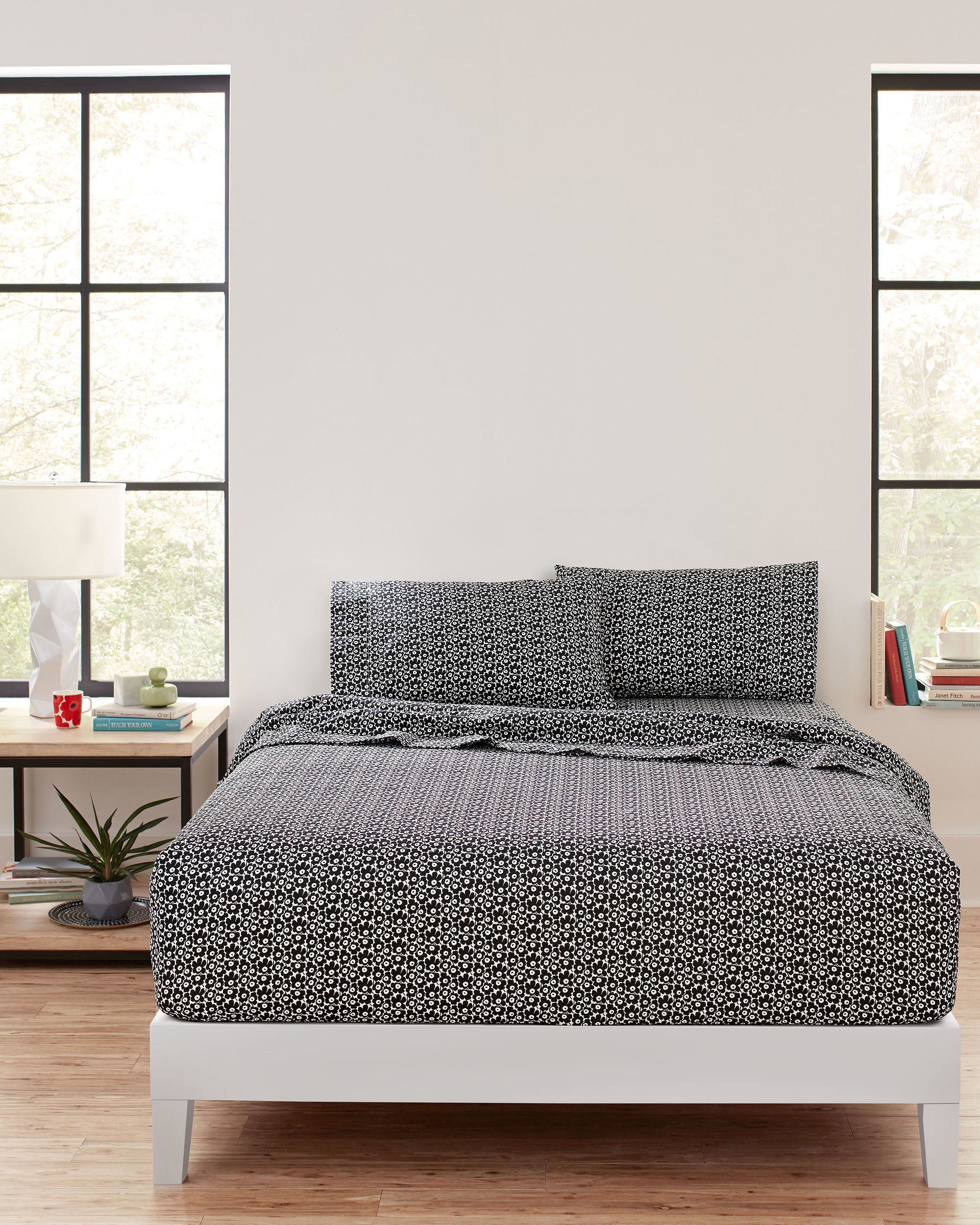 Marimekko Pikkuinen Unikko King sheet set | Marimekko Outlet