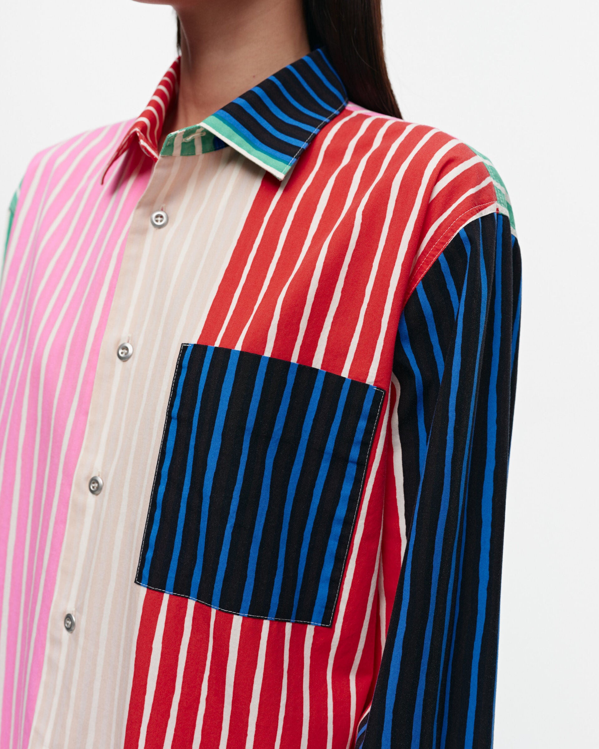 Marimekko Jokapoika Multi cotton shirt | Marimekko Outlet