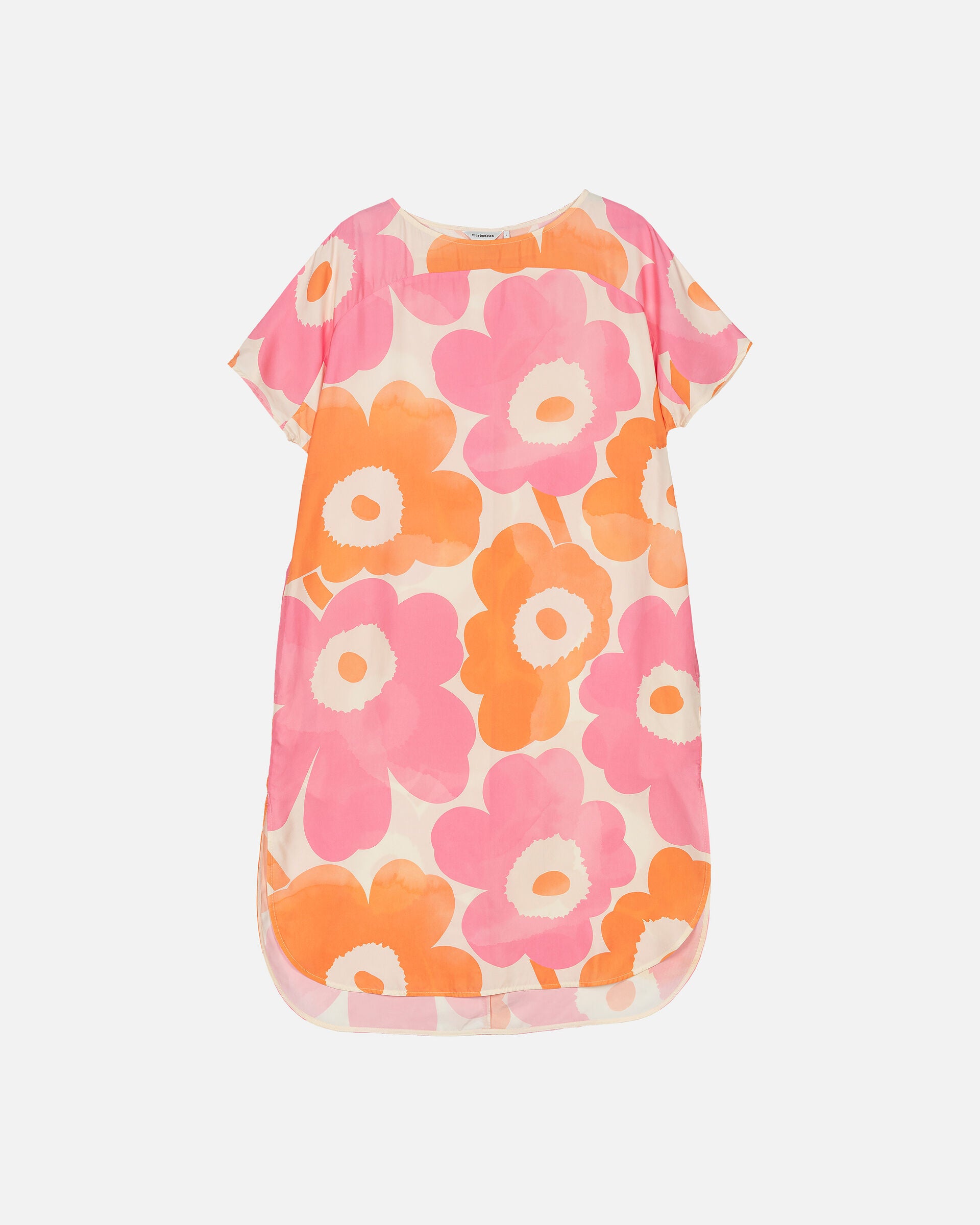 Marimekko Majus Unikko cupro blend dress | Marimekko Outlet